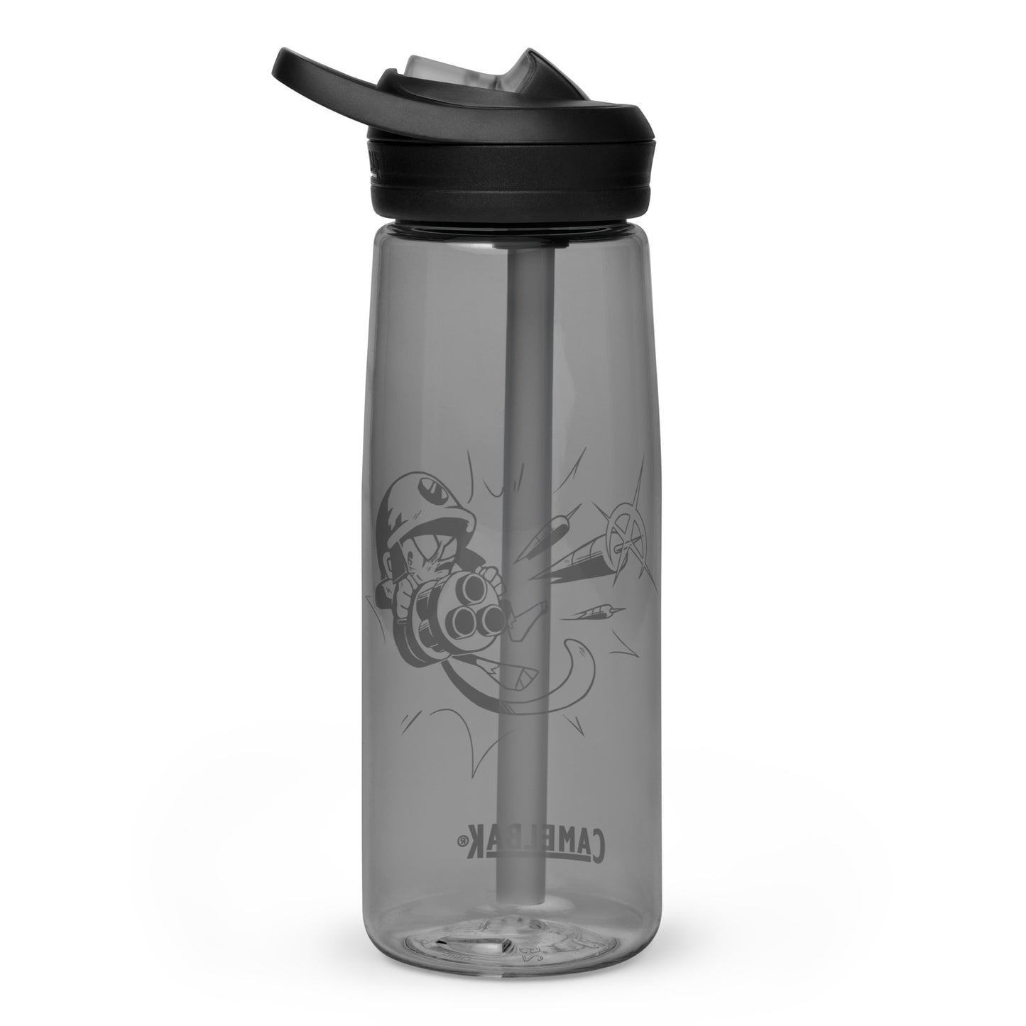 Comic Style Dartling Gunner Water Bottle | CamelBak Eddy®+