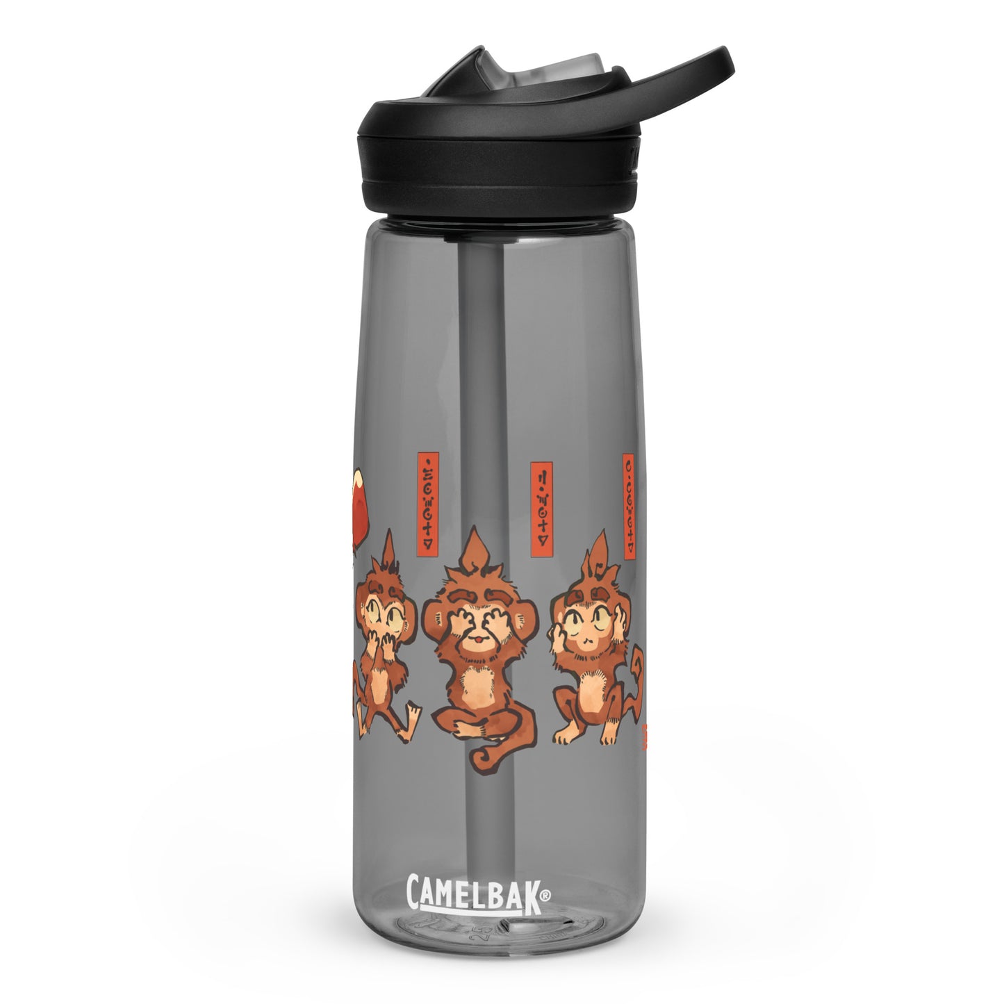 Three Wise Monkeys Sports Water Bottle | CamelBak Eddy®+