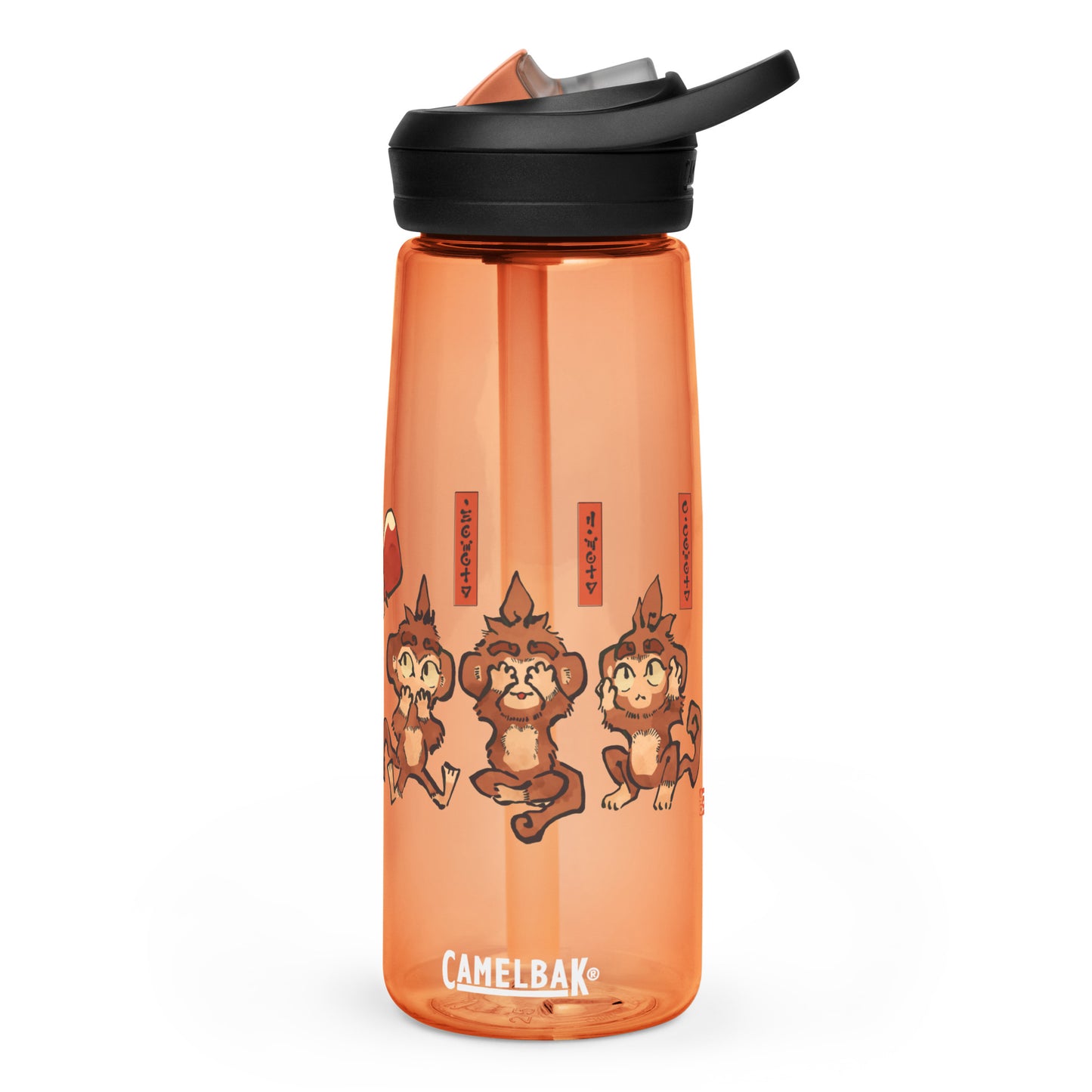 Three Wise Monkeys Sports Water Bottle | CamelBak Eddy®+