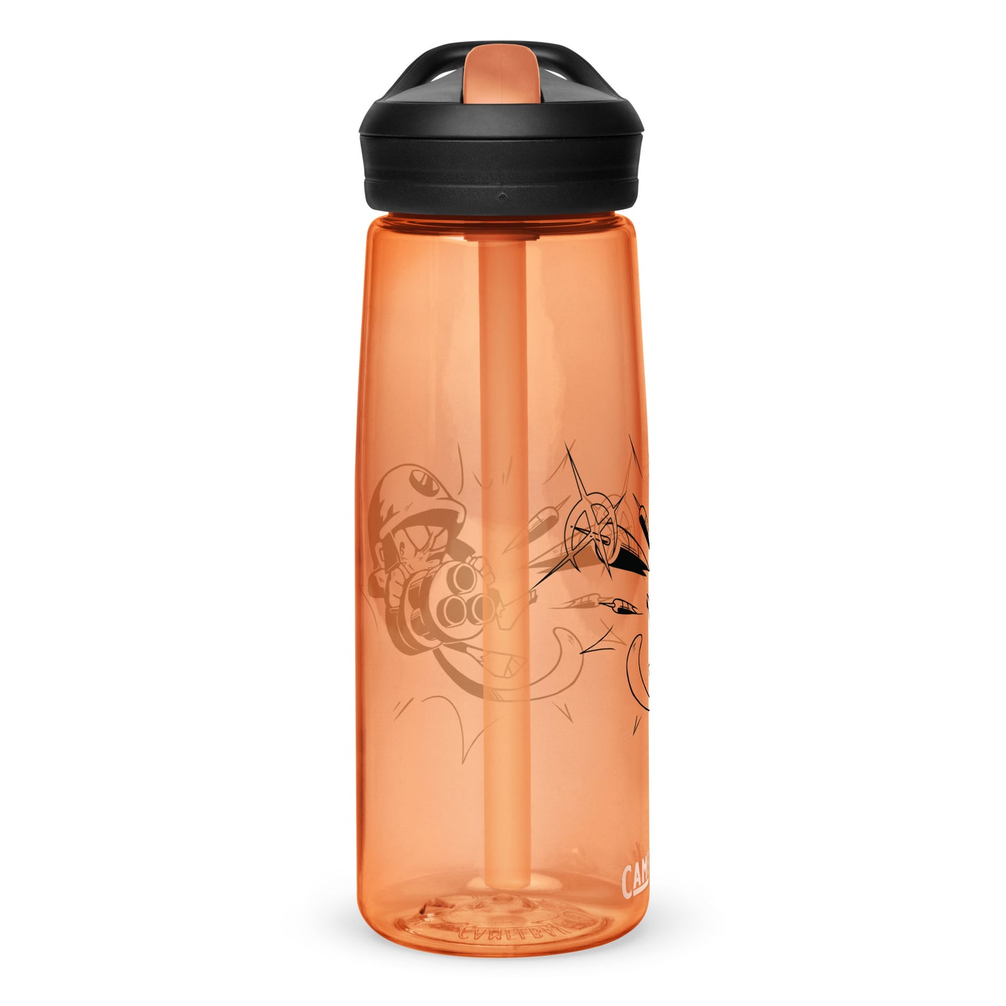 Comic Style Dartling Gunner Water Bottle | CamelBak Eddy®+