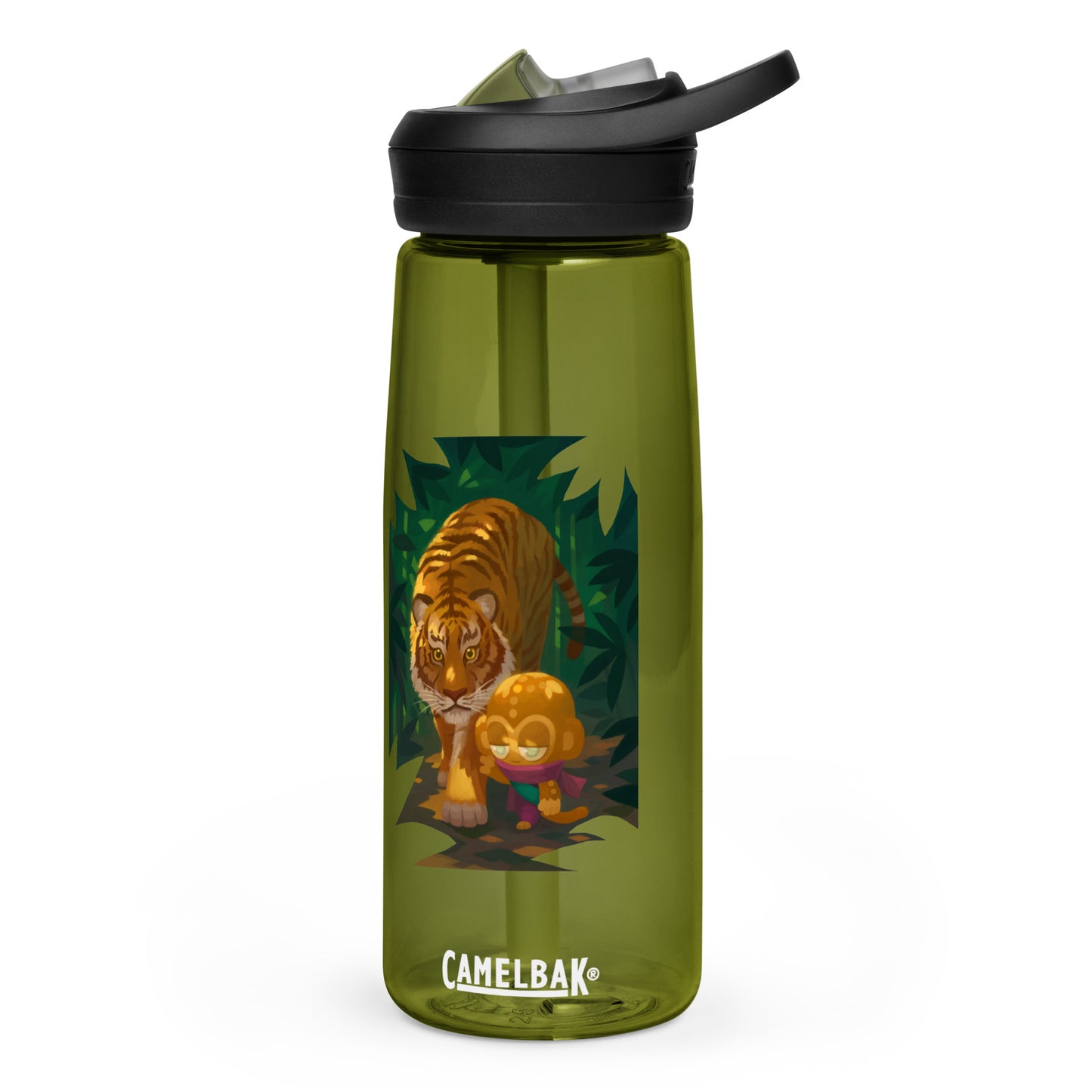 Tiger And Psi Sports Water Bottle | CamelBak Eddy®+