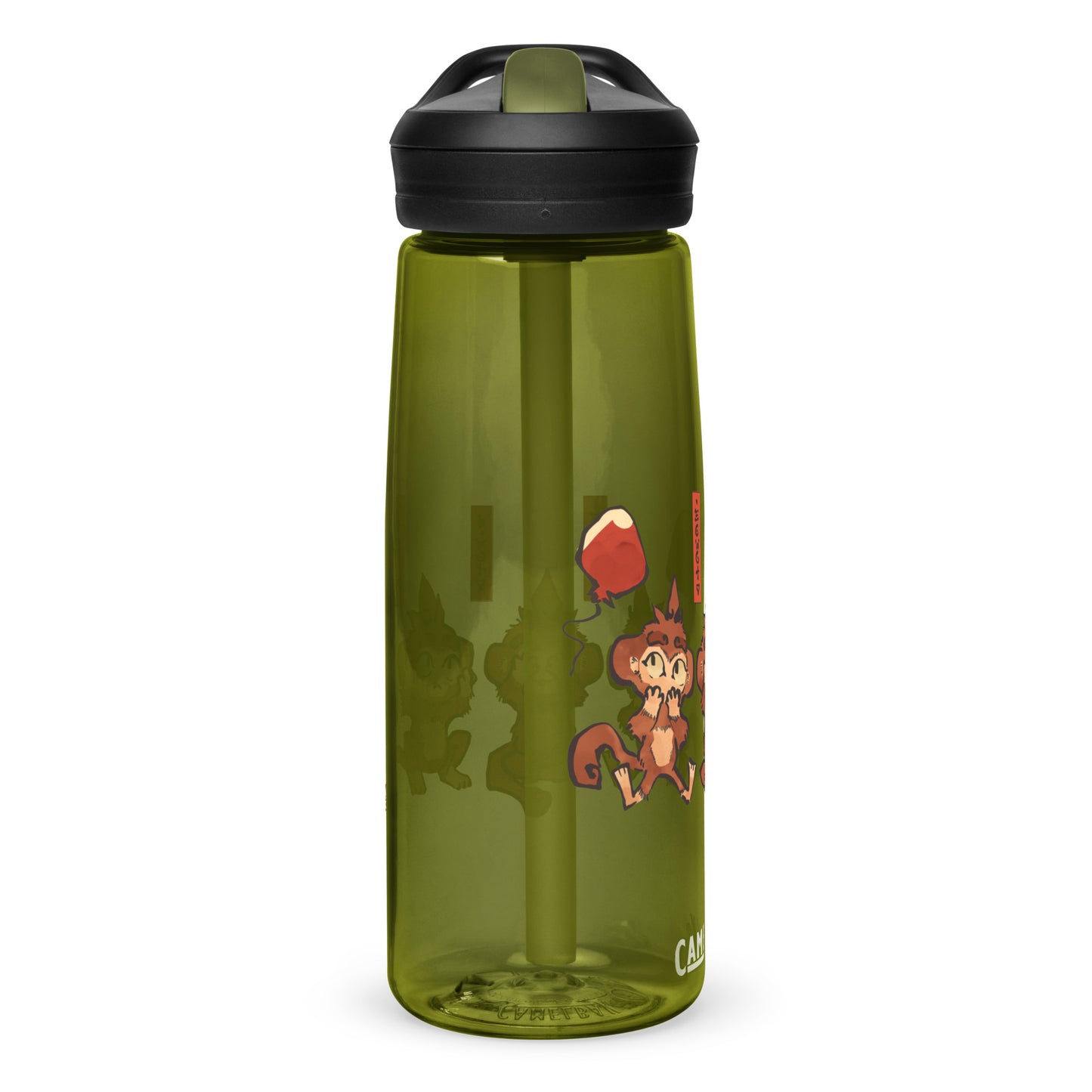 Three Wise Monkeys Sports Water Bottle | CamelBak Eddy®+