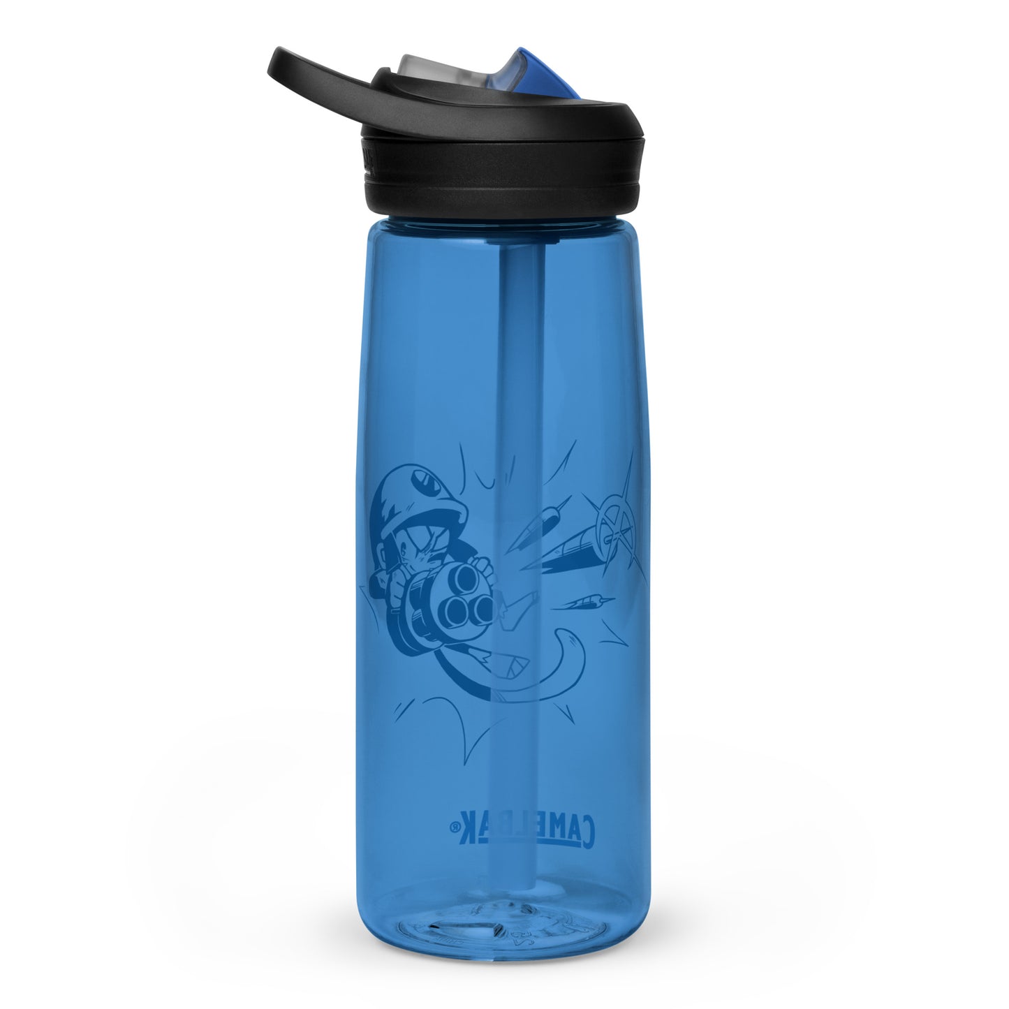 Comic Style Dartling Gunner Water Bottle | CamelBak Eddy®+