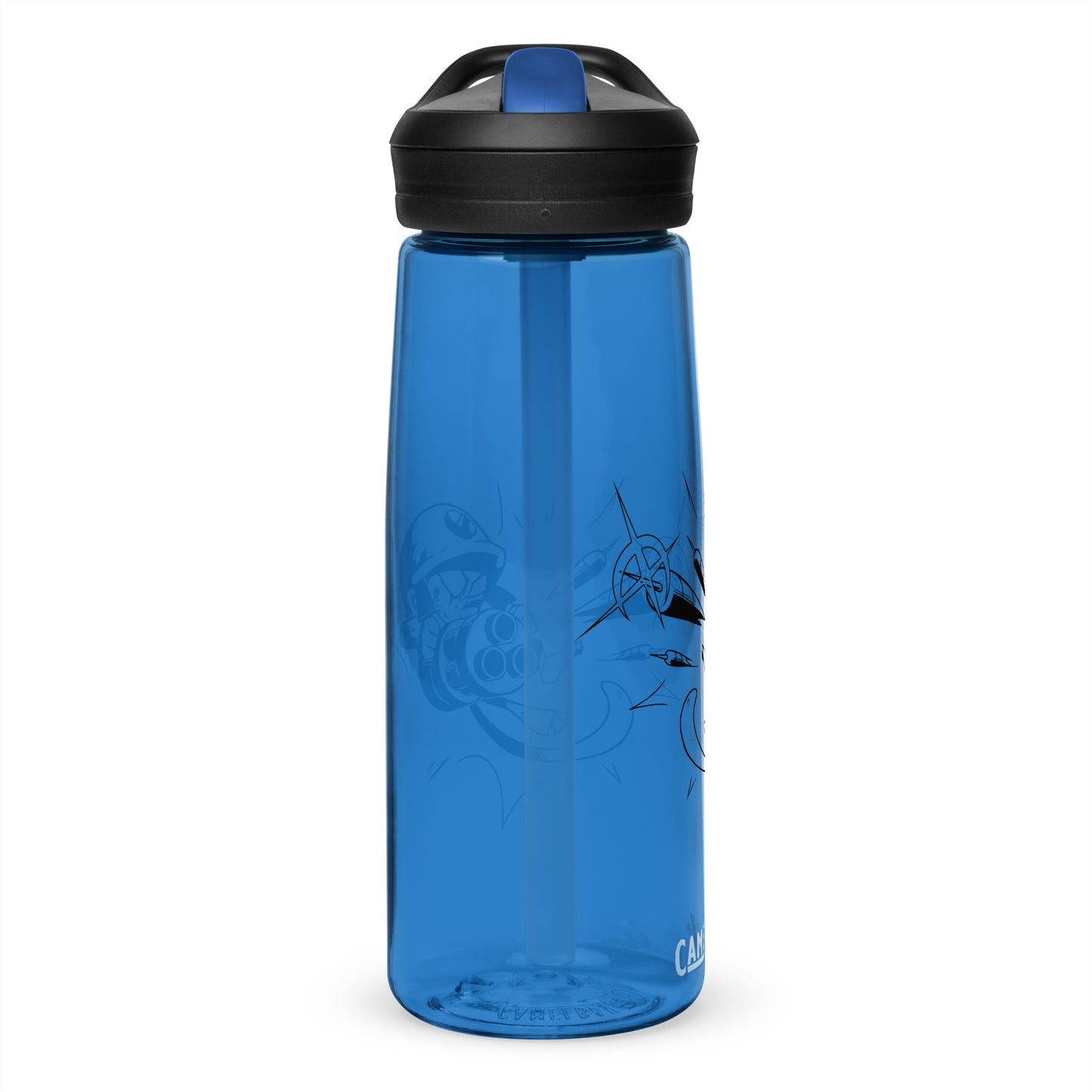 Comic Style Dartling Gunner Water Bottle | CamelBak Eddy®+