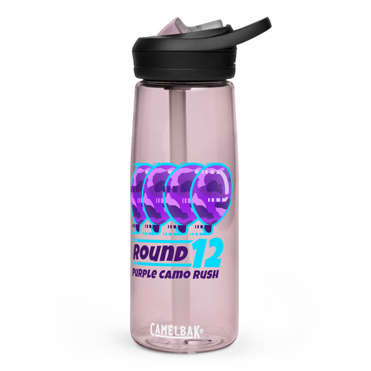 Purple Camo Rush Sports Water Bottle | CamelBak Eddy®+