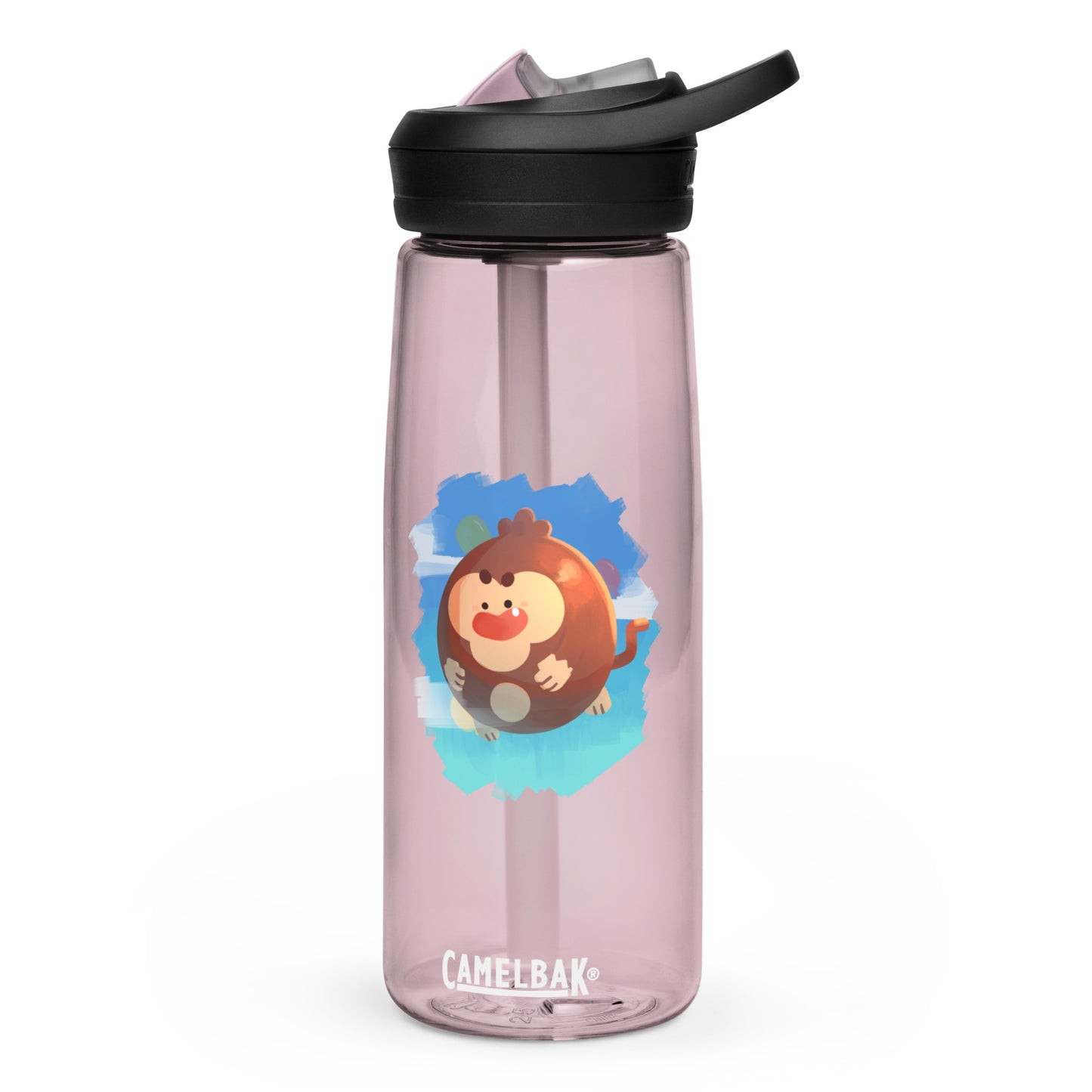 Round Monkey Sports Water Bottle | CamelBak Eddy®+