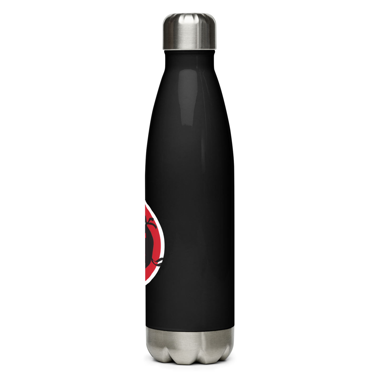 Ninja Kiwi Logo Stainless Steel Water Bottle