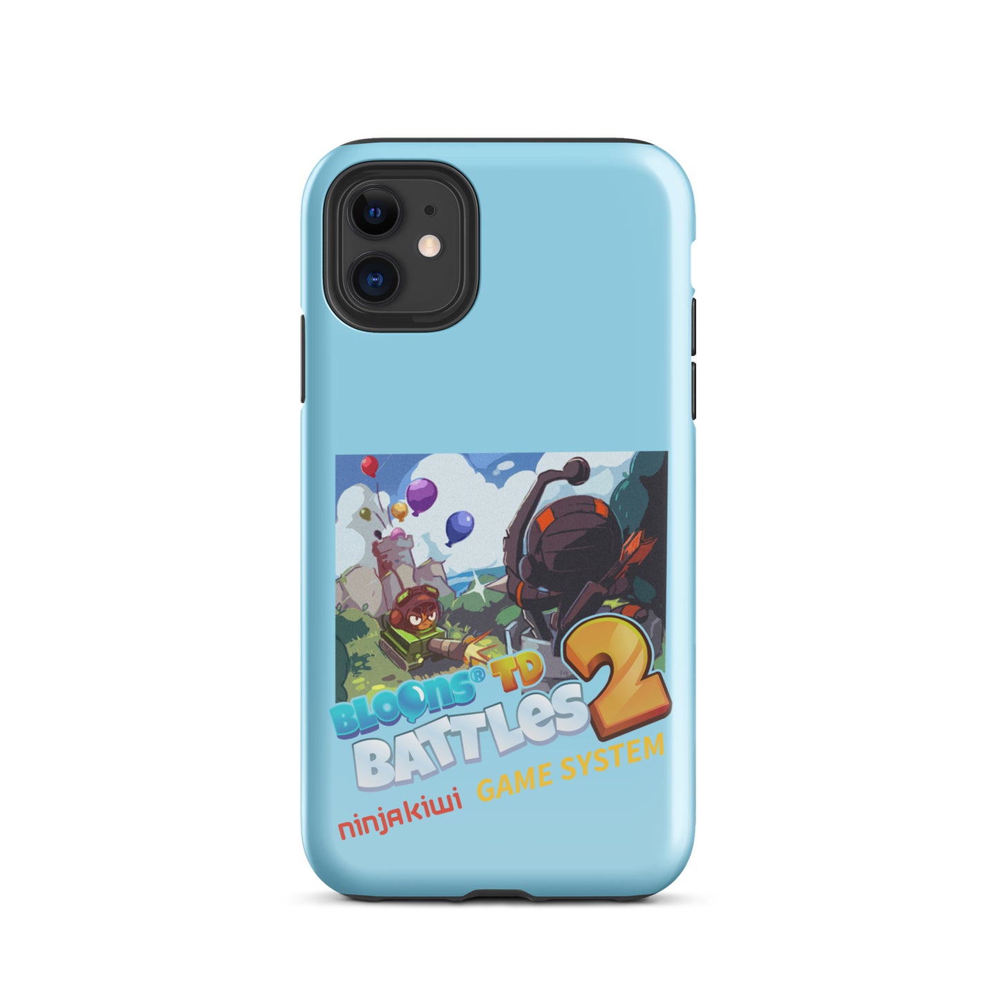 Battles 2 - Ninja Kiwi Game System iPhone® Case (Tough)