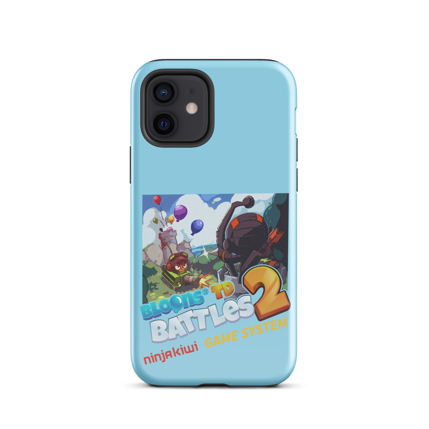 Battles 2 - Ninja Kiwi Game System iPhone® Case (Tough)