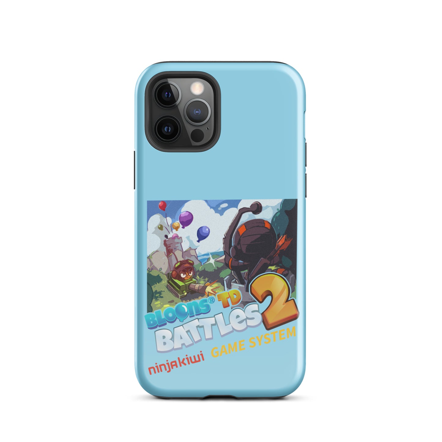 Battles 2 - Ninja Kiwi Game System iPhone® Case (Tough)