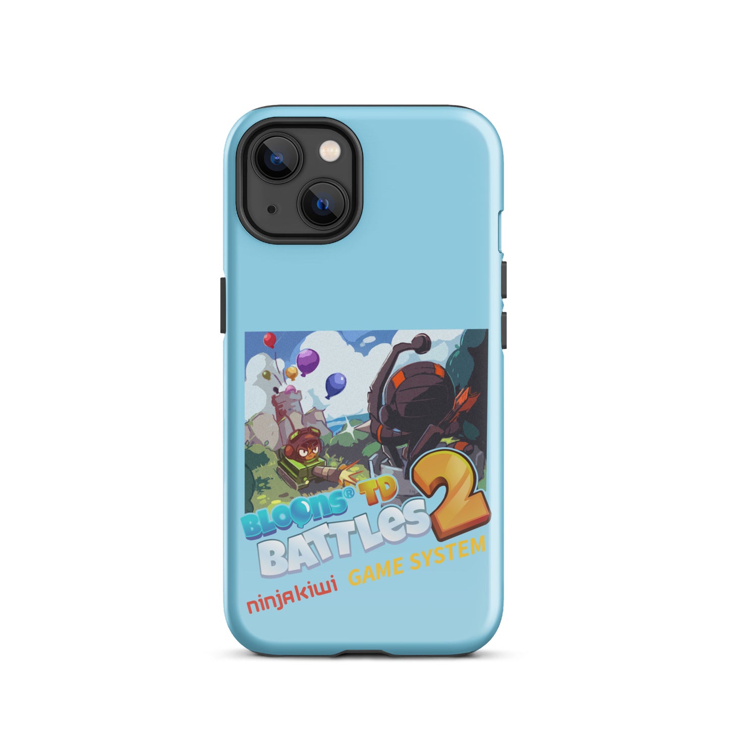 Battles 2 - Ninja Kiwi Game System iPhone® Case (Tough)