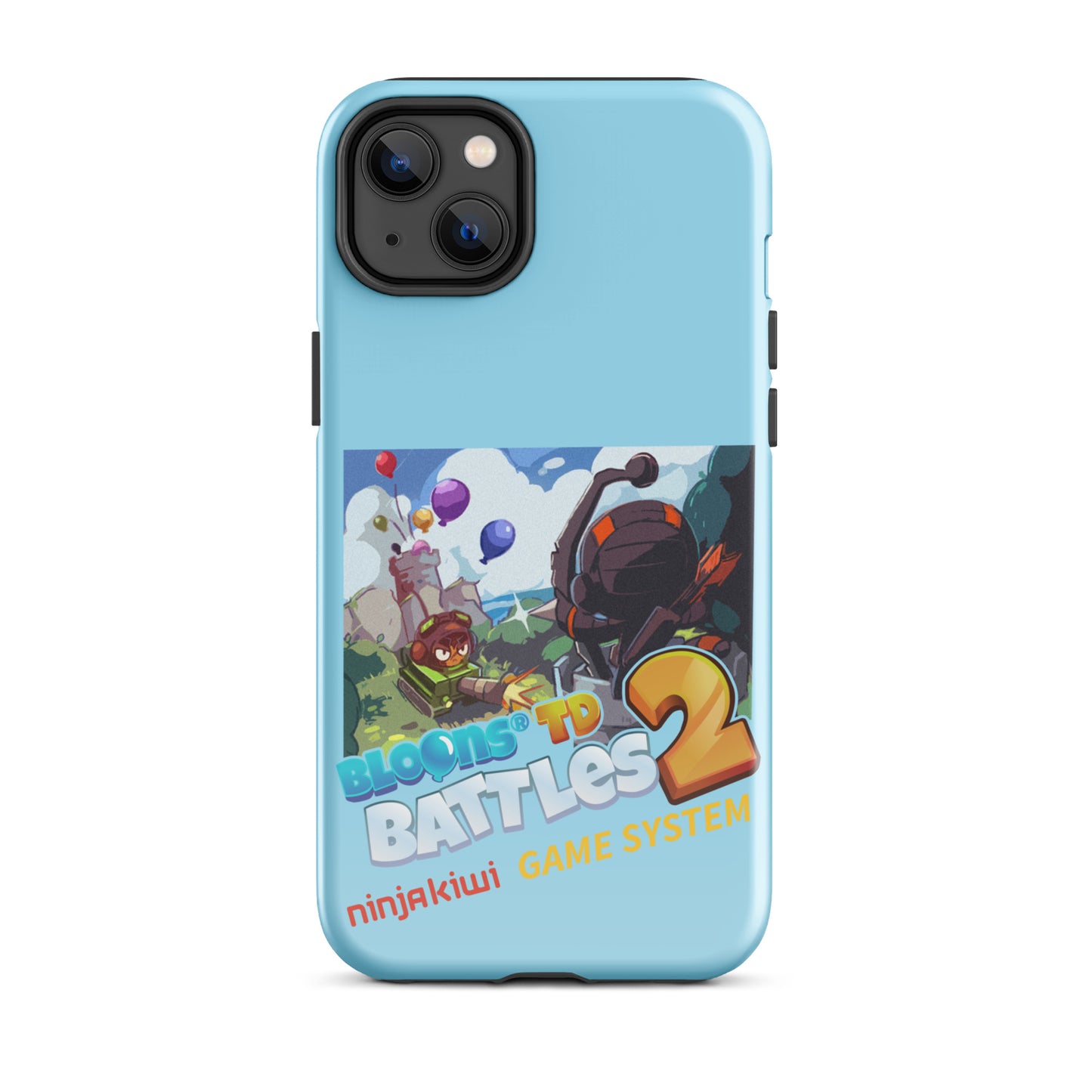 Battles 2 - Ninja Kiwi Game System iPhone® Case (Tough)