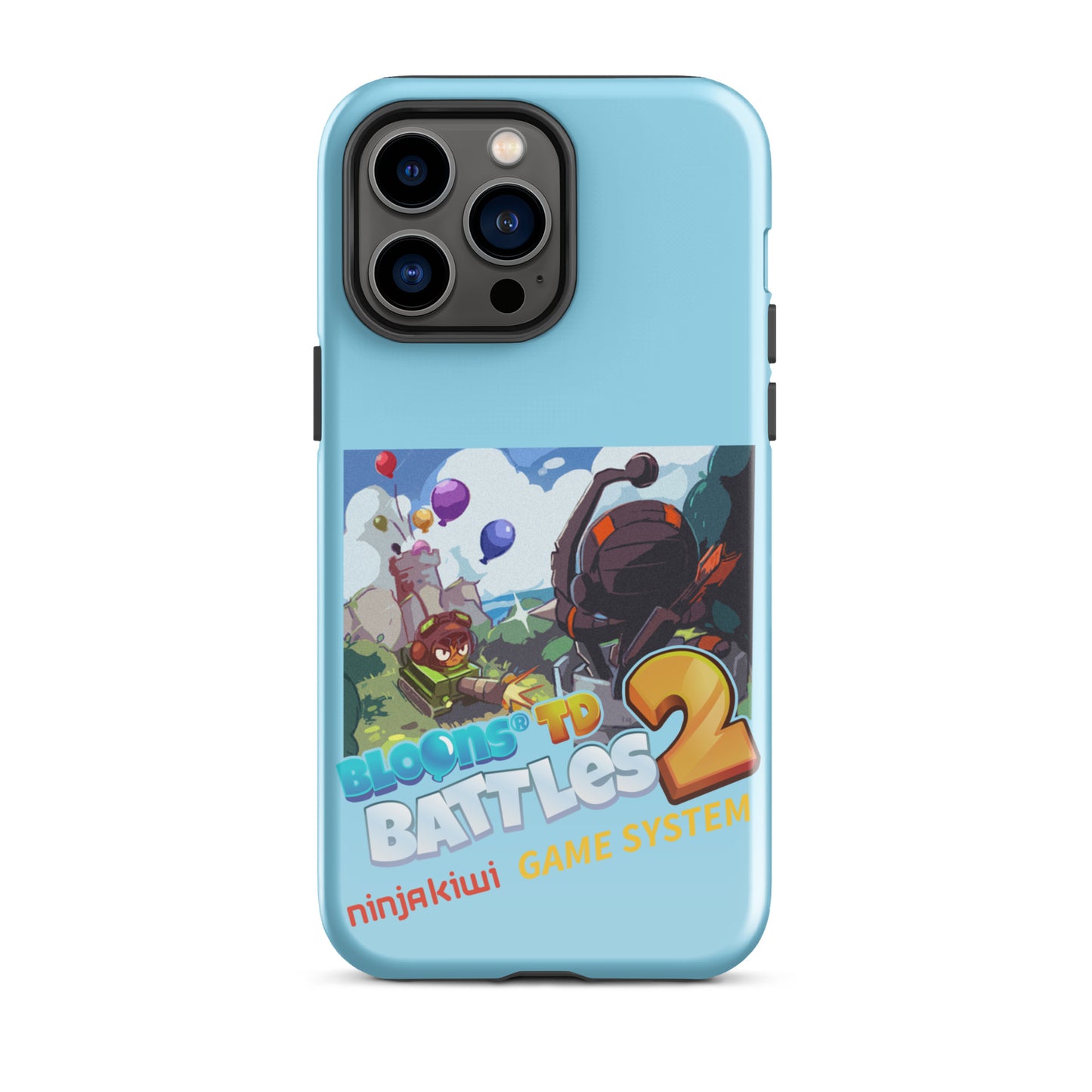 Battles 2 - Ninja Kiwi Game System iPhone® Case (Tough)