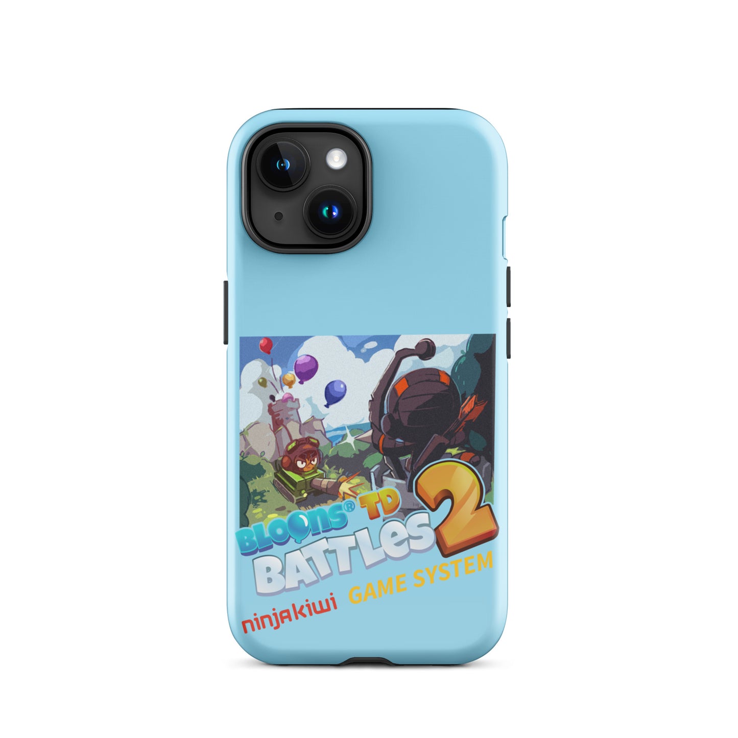 Battles 2 - Ninja Kiwi Game System iPhone® Case (Tough)