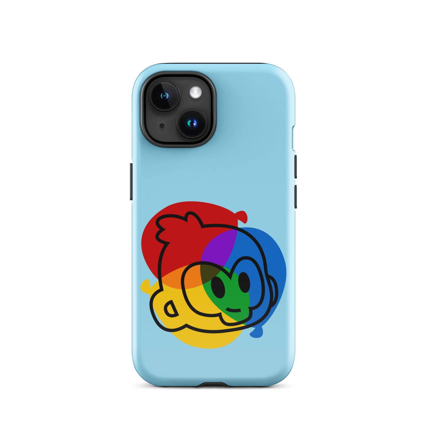 RGB Mind Bloon iPhone Case (Tough)