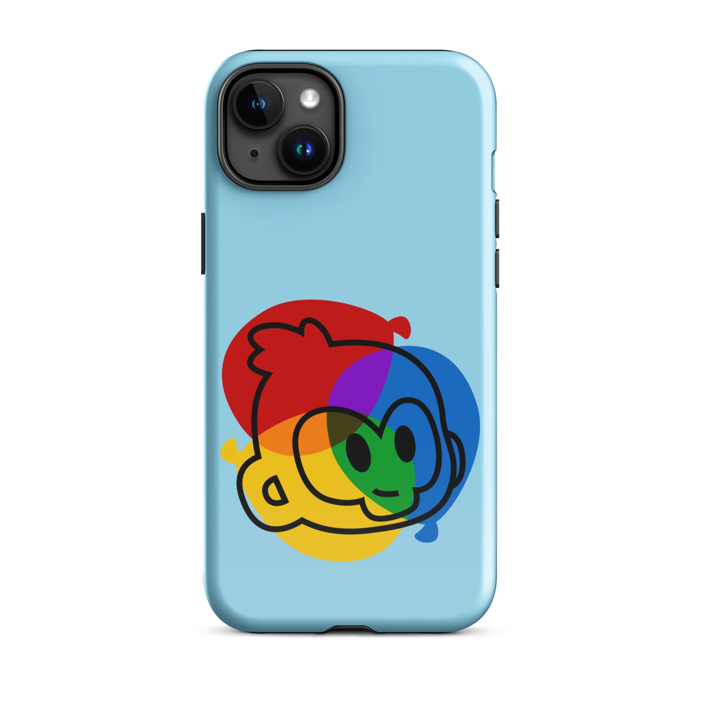 RGB Mind Bloon iPhone Case (Tough)