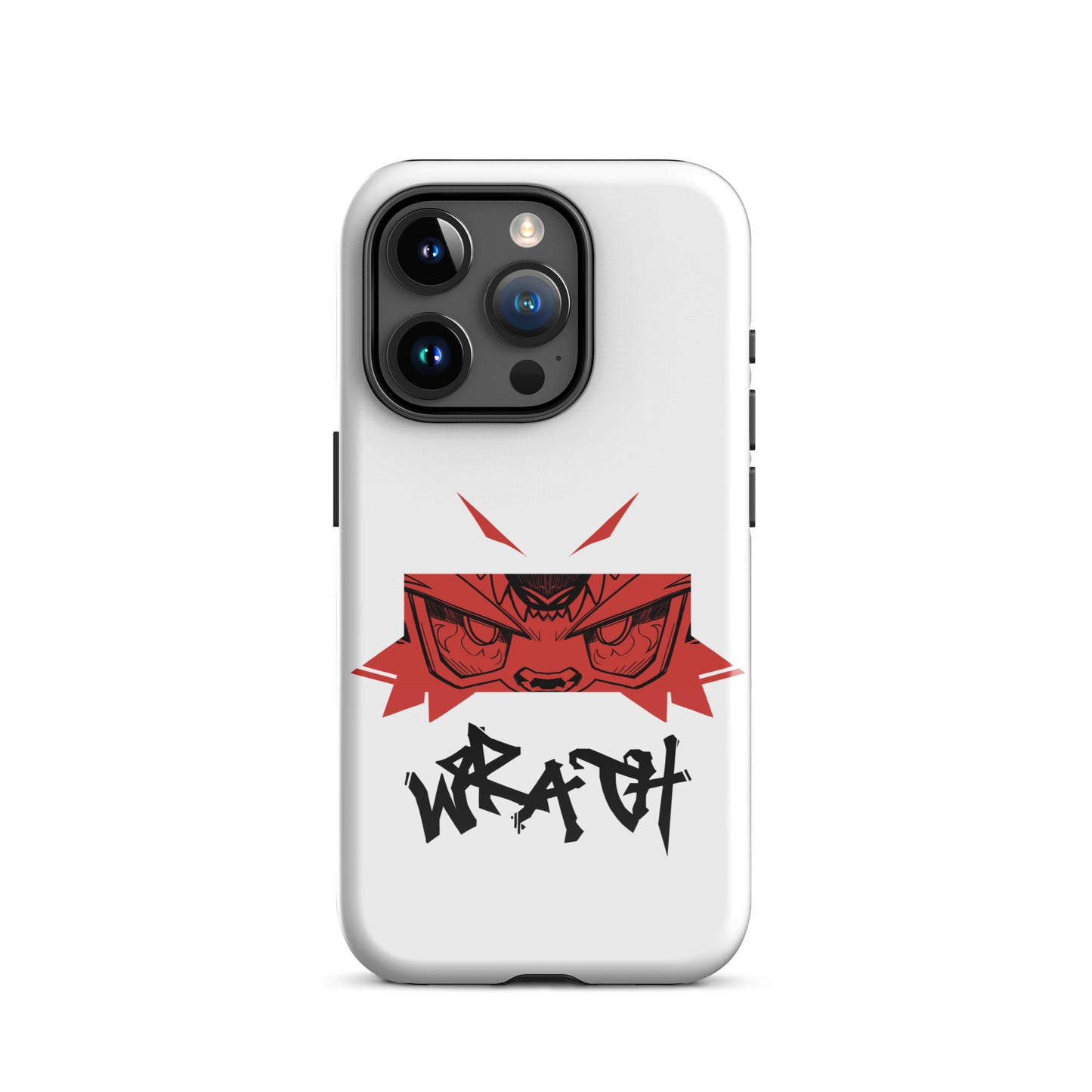 Avatar Of Wrath iPhone® Case (Tough - White)