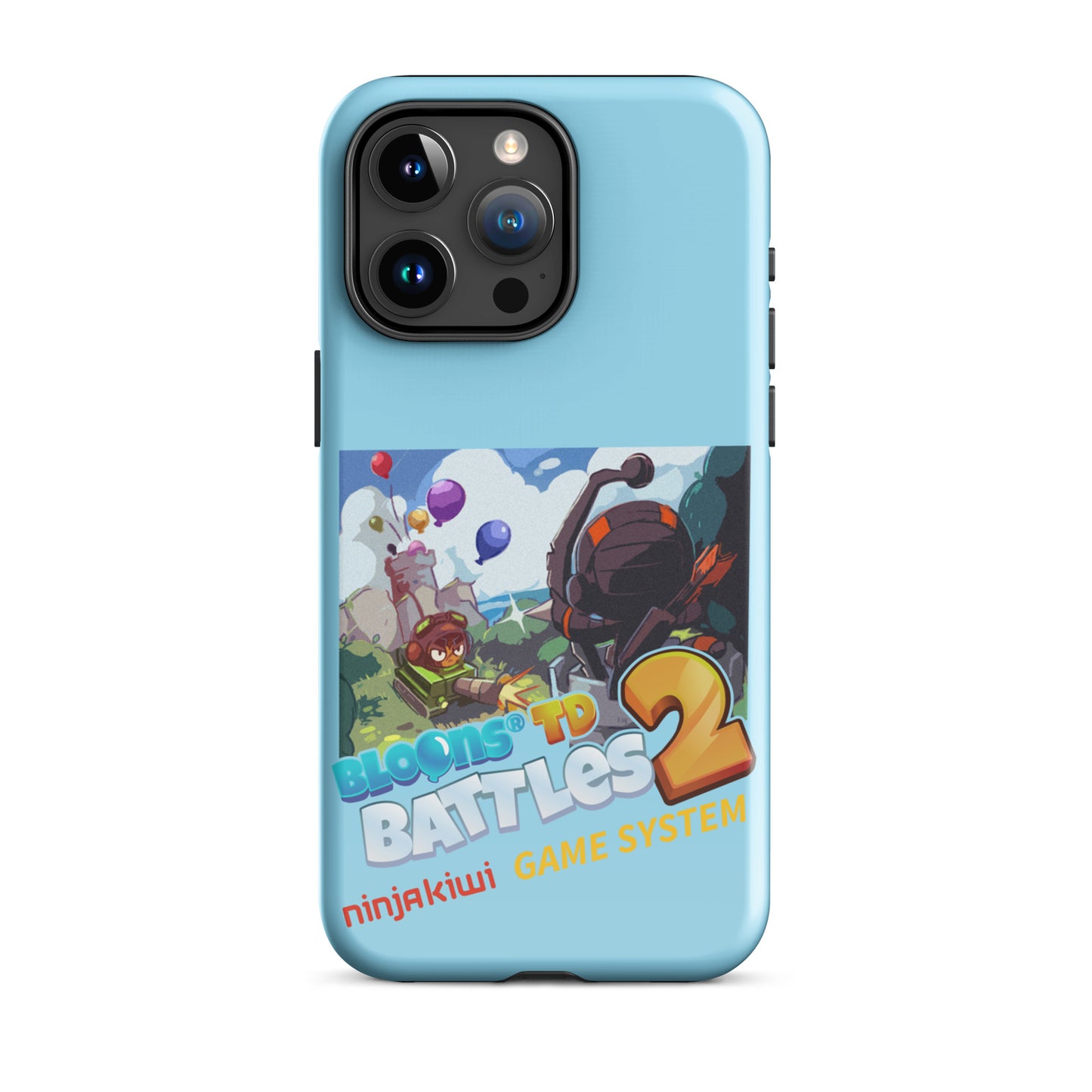 Battles 2 - Ninja Kiwi Game System iPhone® Case (Tough)