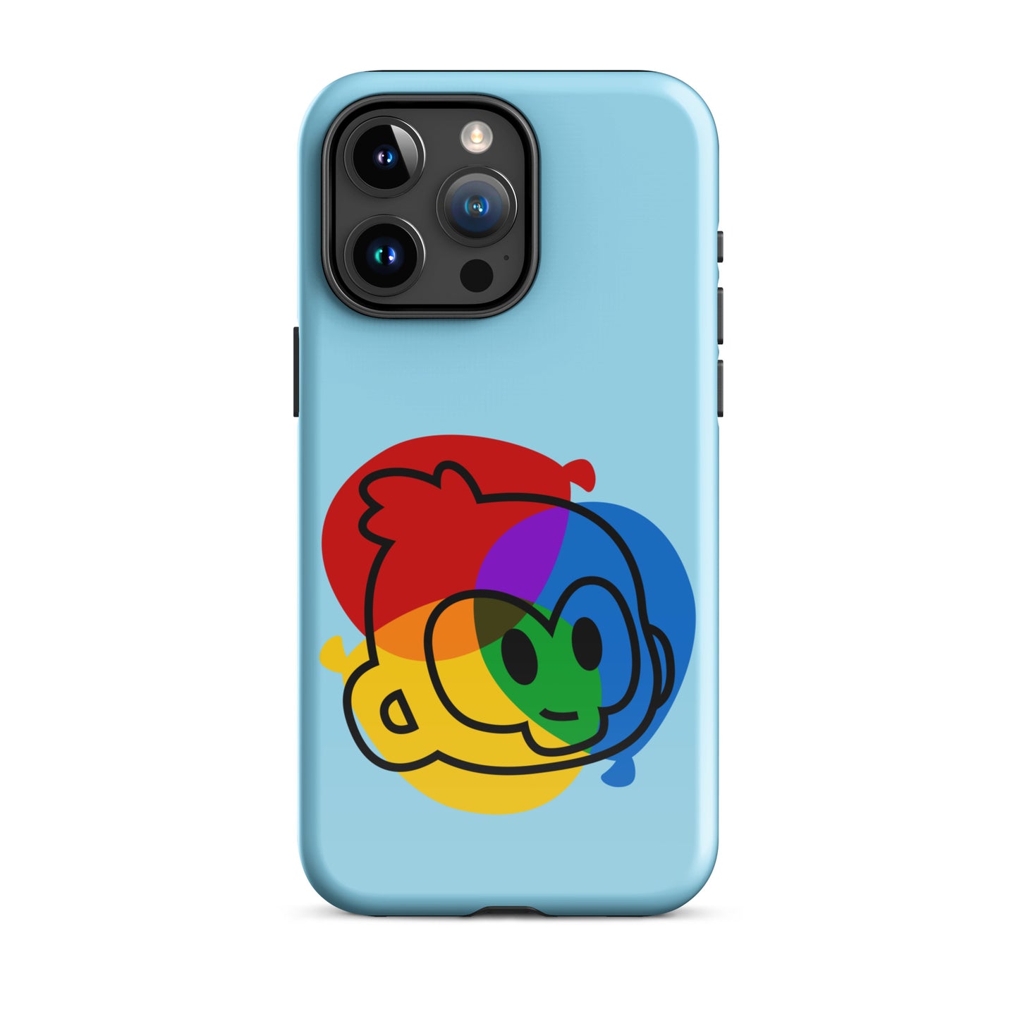 RGB Mind Bloon iPhone Case (Tough)