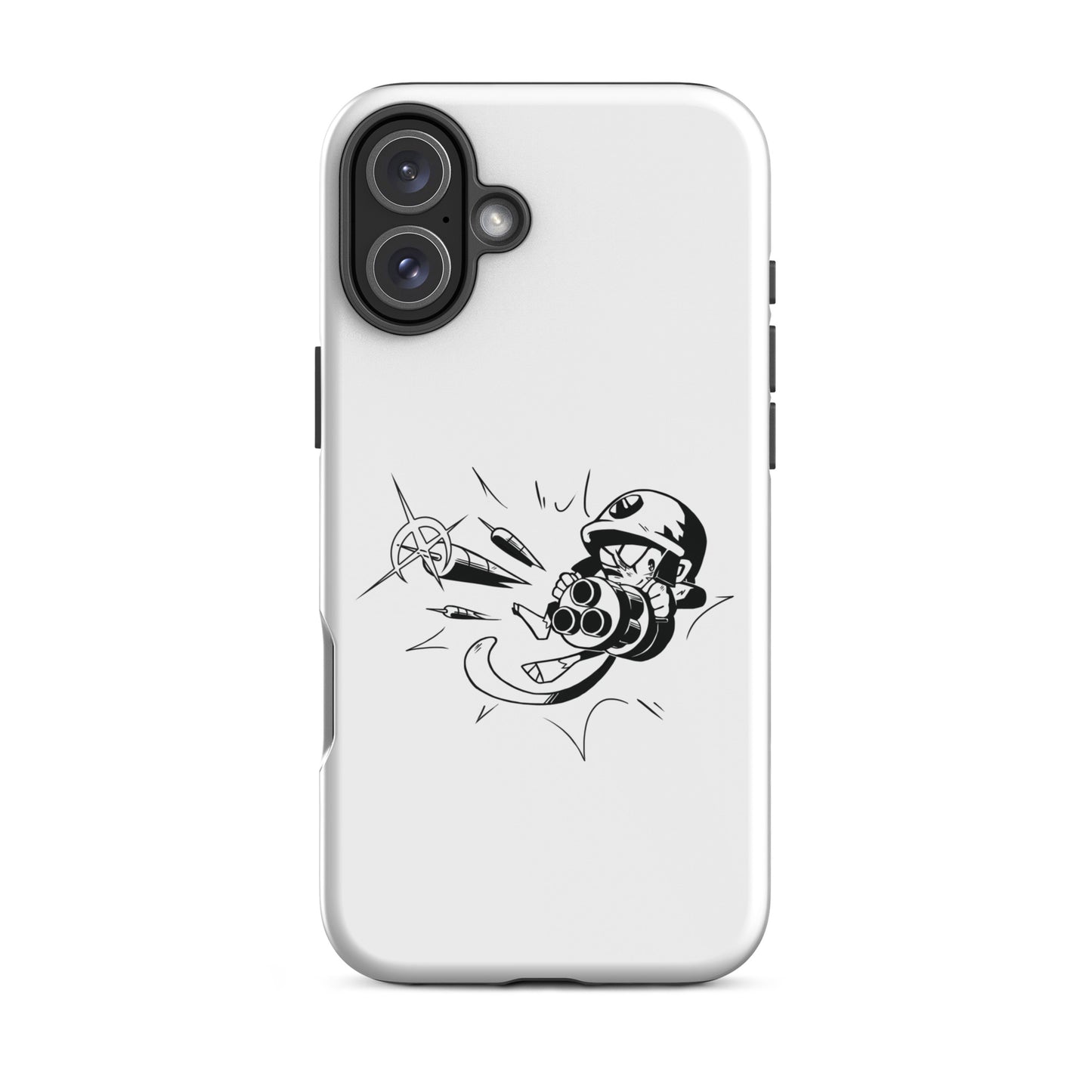 Comic Style Dartling iPhone Case (Tough)