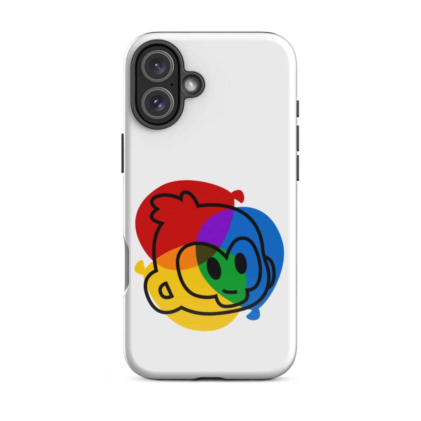 RGB Mind Bloon iPhone Case (Tough)