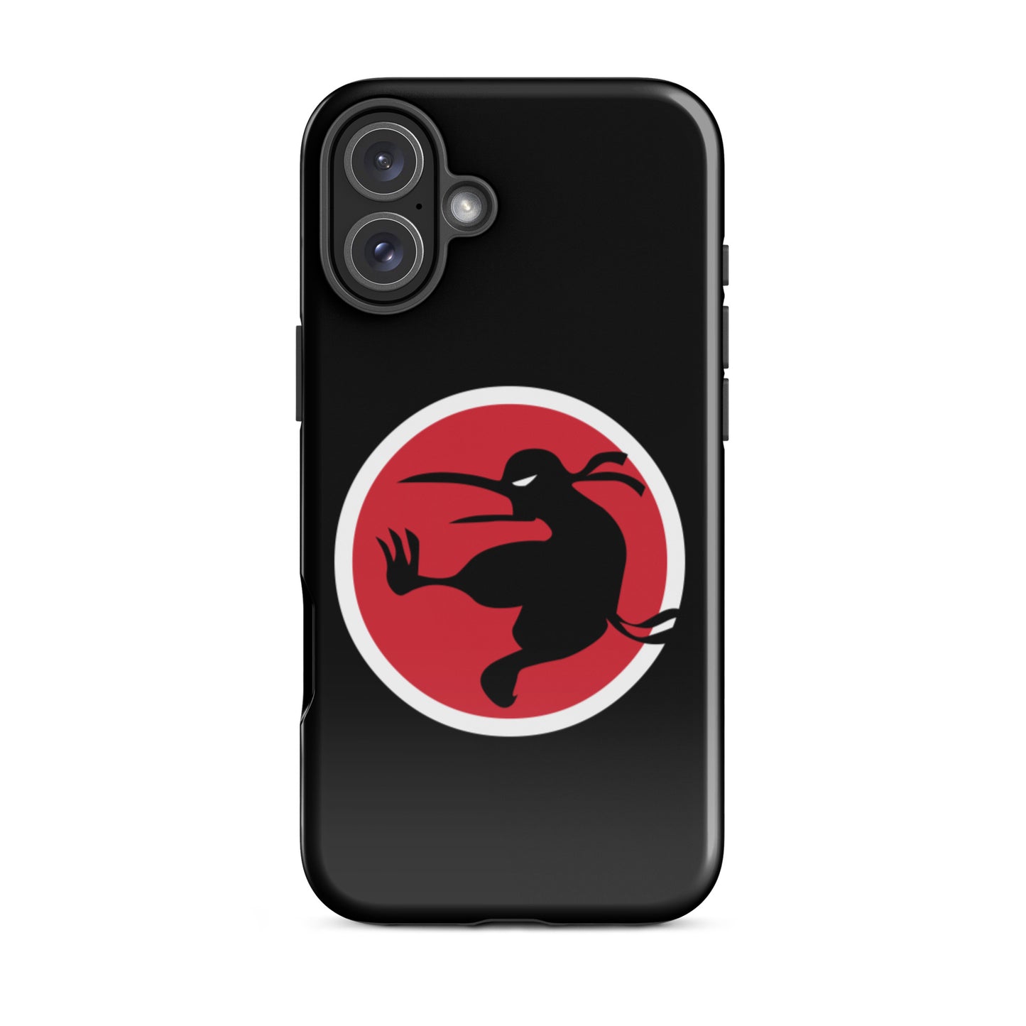 Ninja Kiwi Logo iPhone Case (Tough)