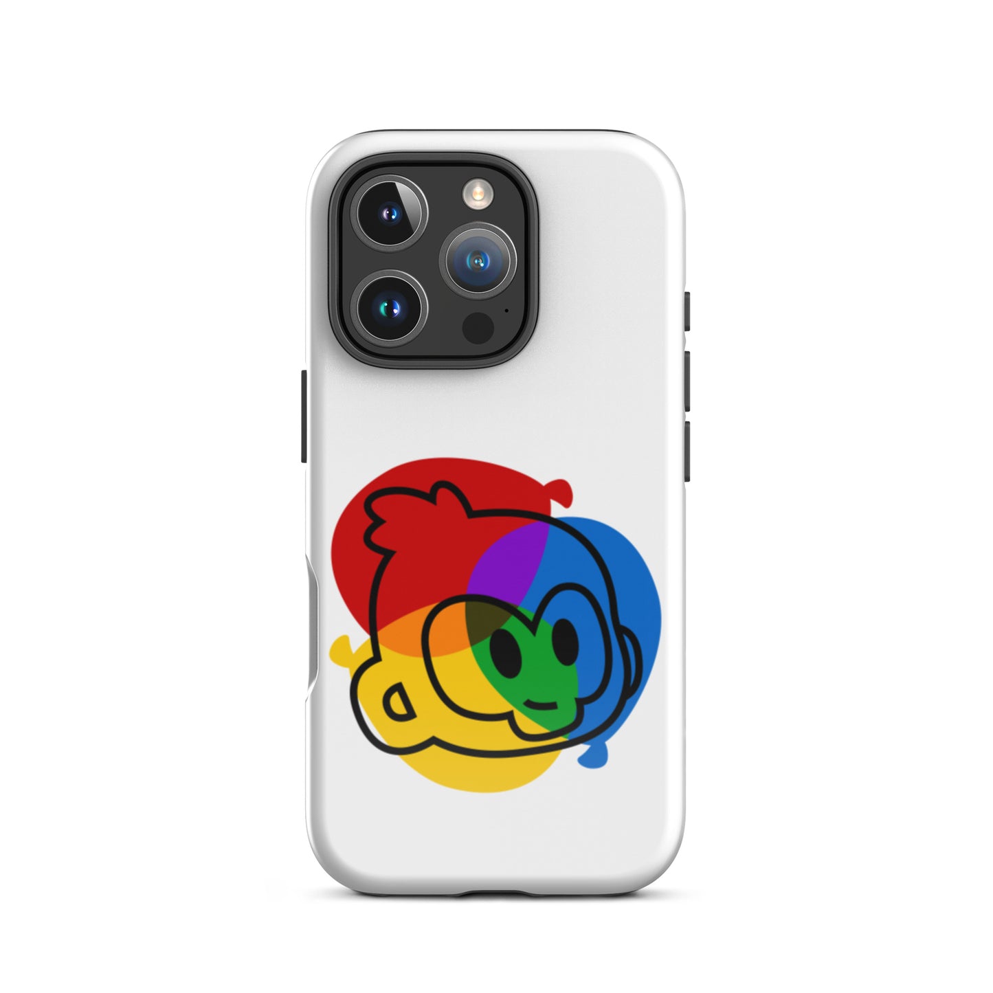 RGB Mind Bloon iPhone Case (Tough)