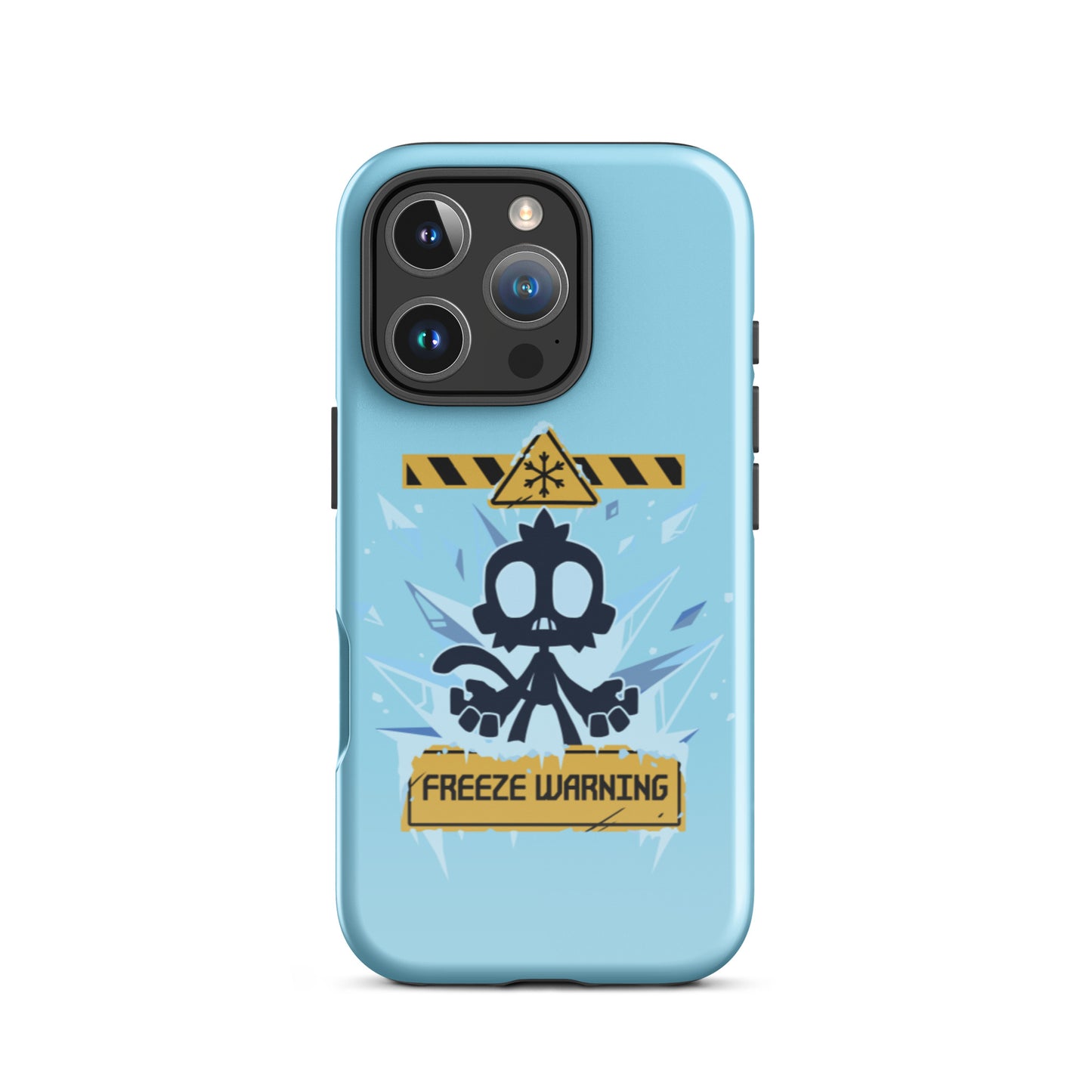 Freeze Warning iPhone Case (Tough)