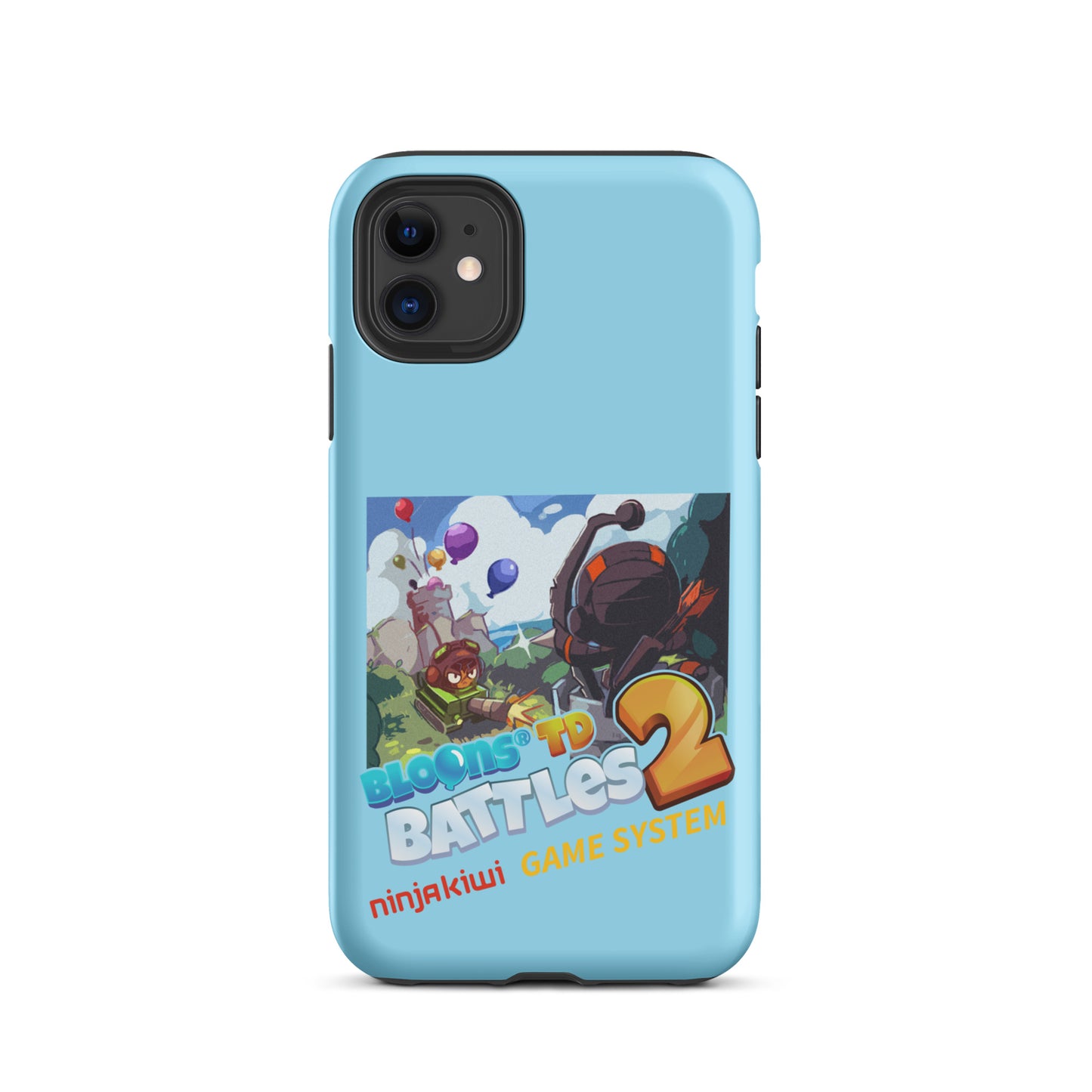 Battles 2 - Ninja Kiwi Game System iPhone® Case (Tough)