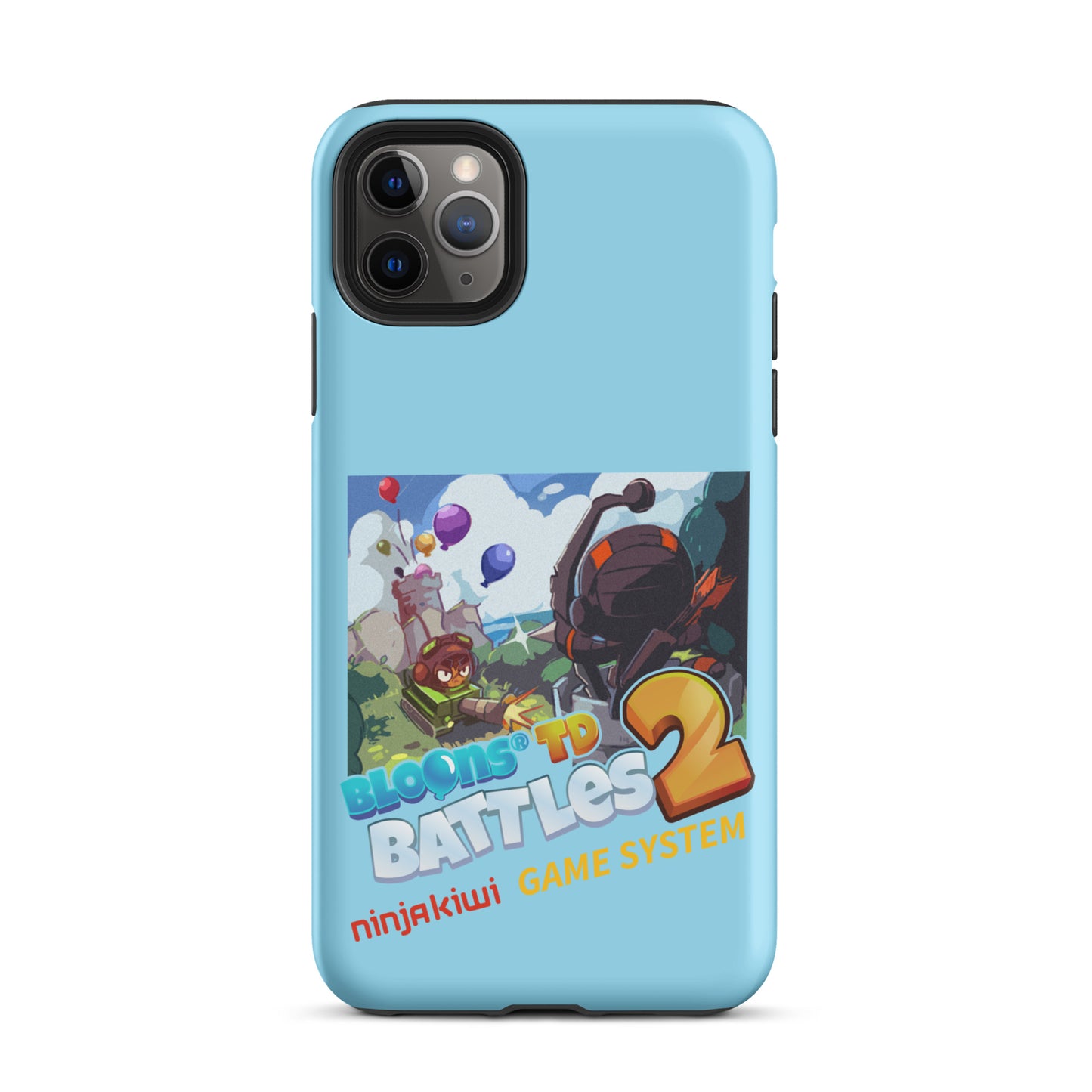 Battles 2 - Ninja Kiwi Game System iPhone® Case (Tough)