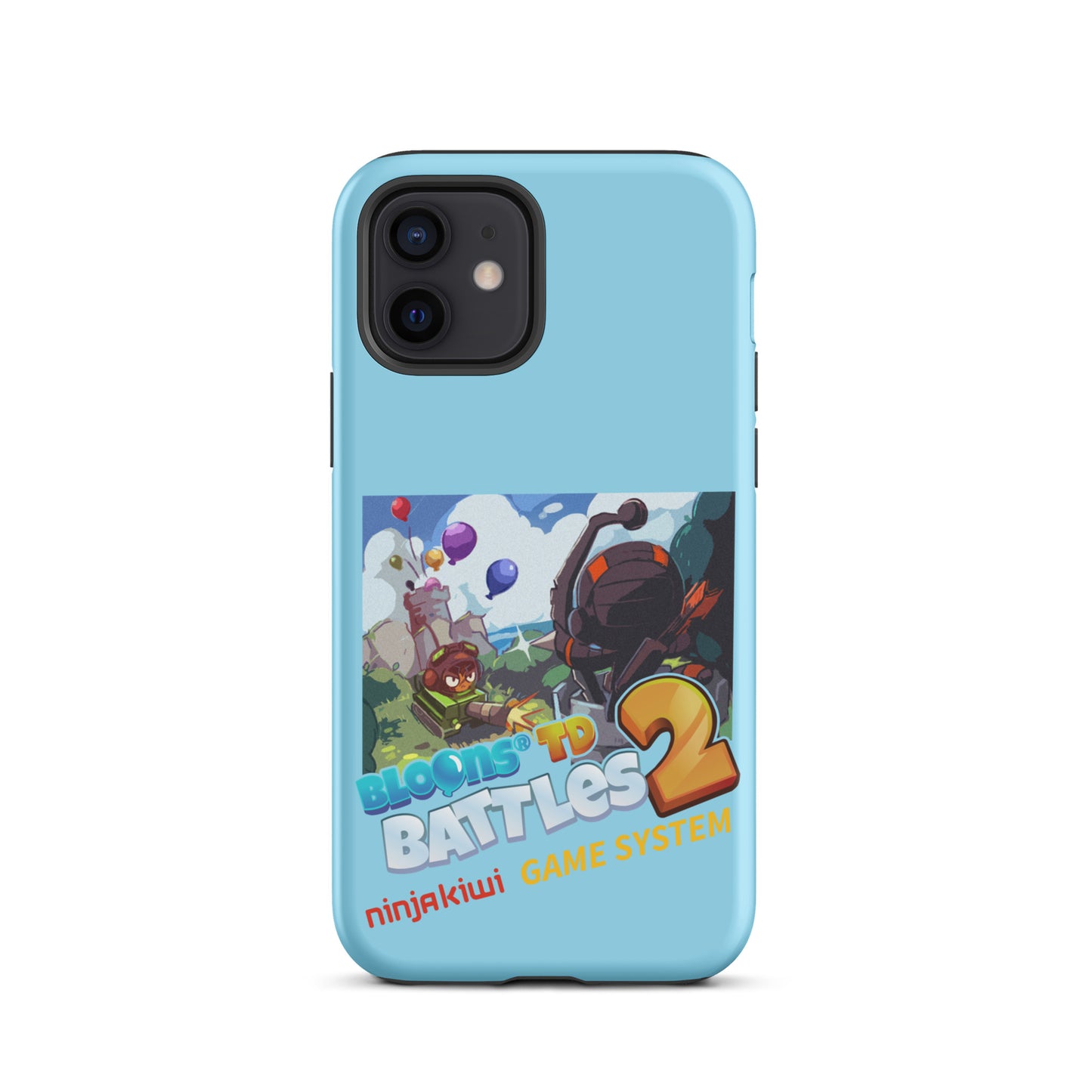 Battles 2 - Ninja Kiwi Game System iPhone® Case (Tough)