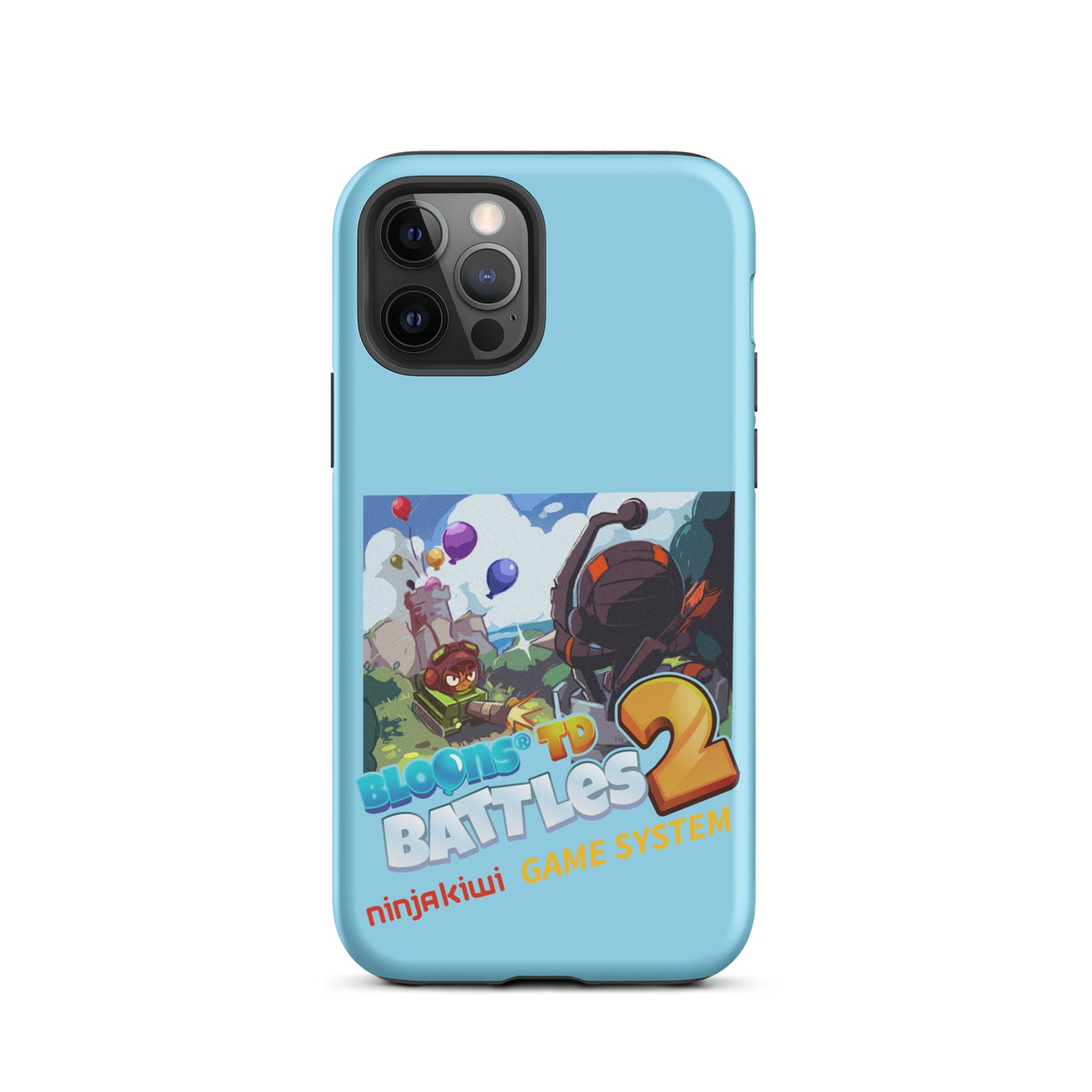 Battles 2 - Ninja Kiwi Game System iPhone® Case (Tough)