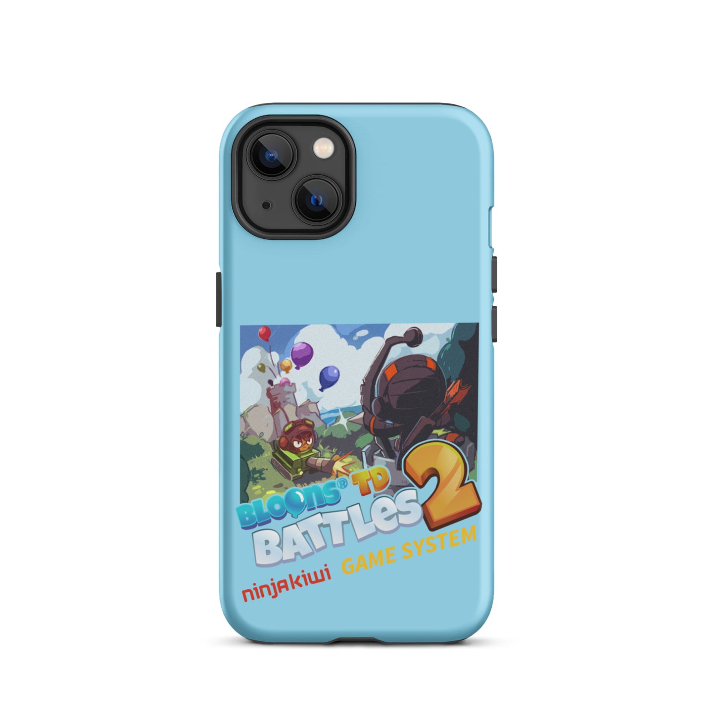 Battles 2 - Ninja Kiwi Game System iPhone® Case (Tough)