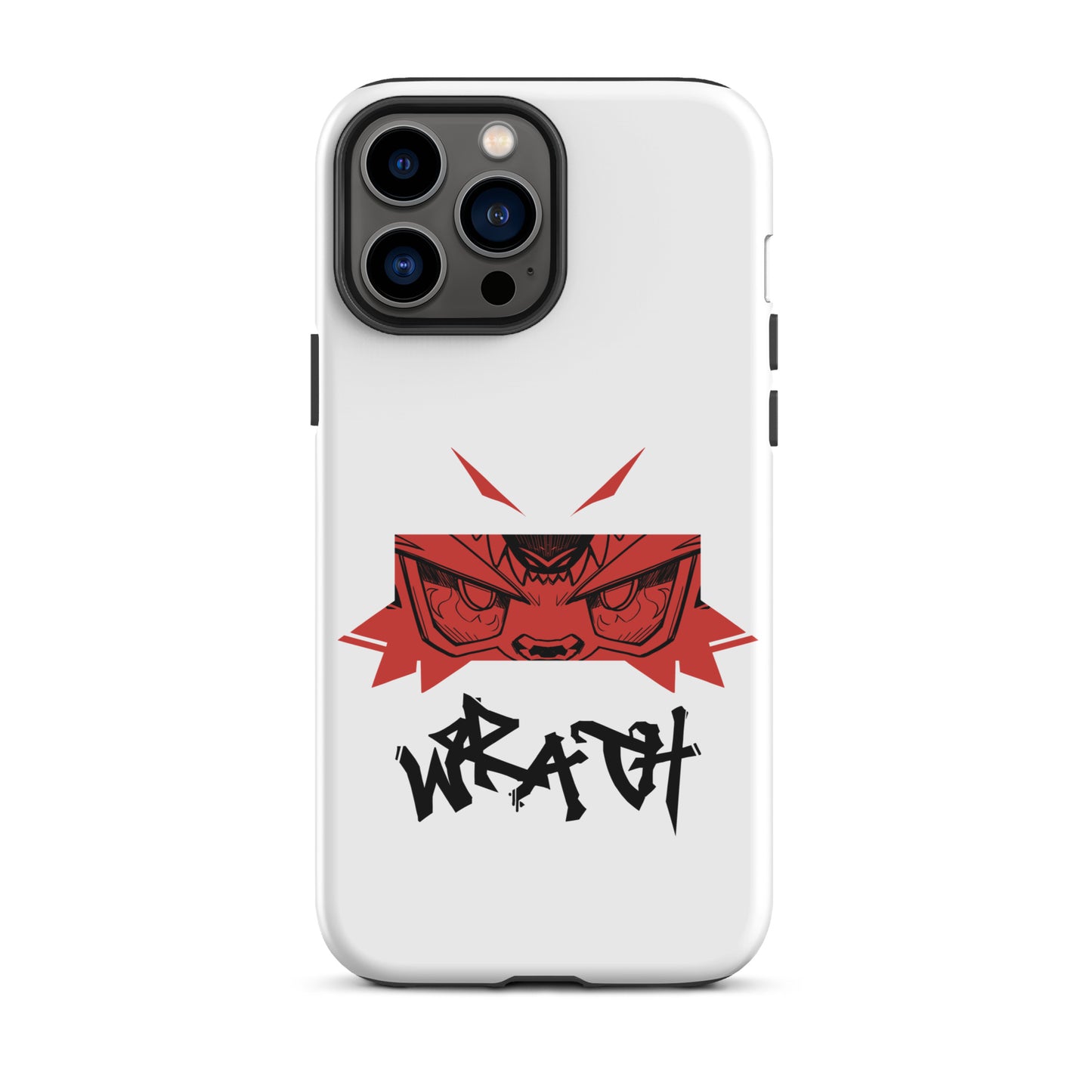 Avatar Of Wrath iPhone® Case (Tough - White)