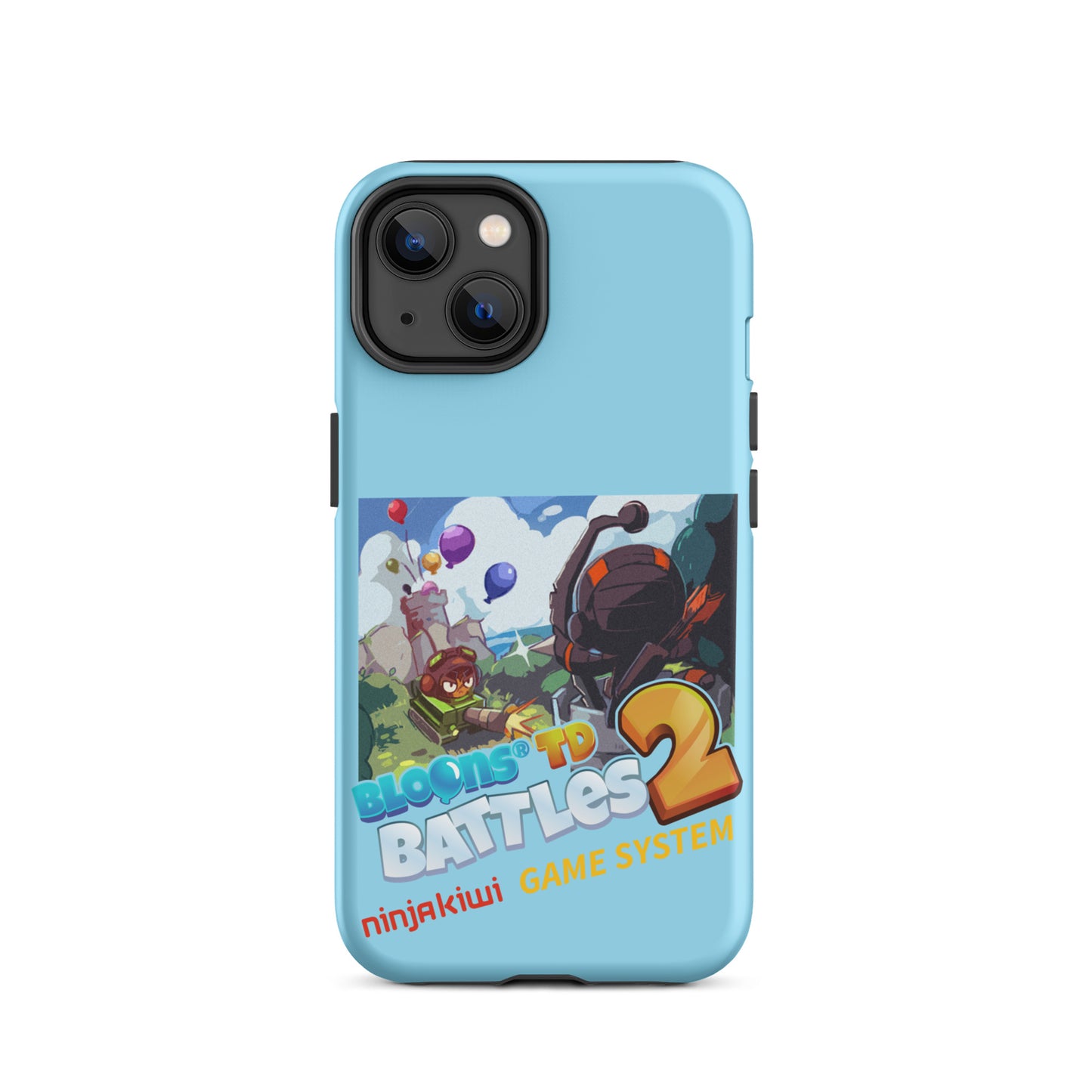 Battles 2 - Ninja Kiwi Game System iPhone® Case (Tough)