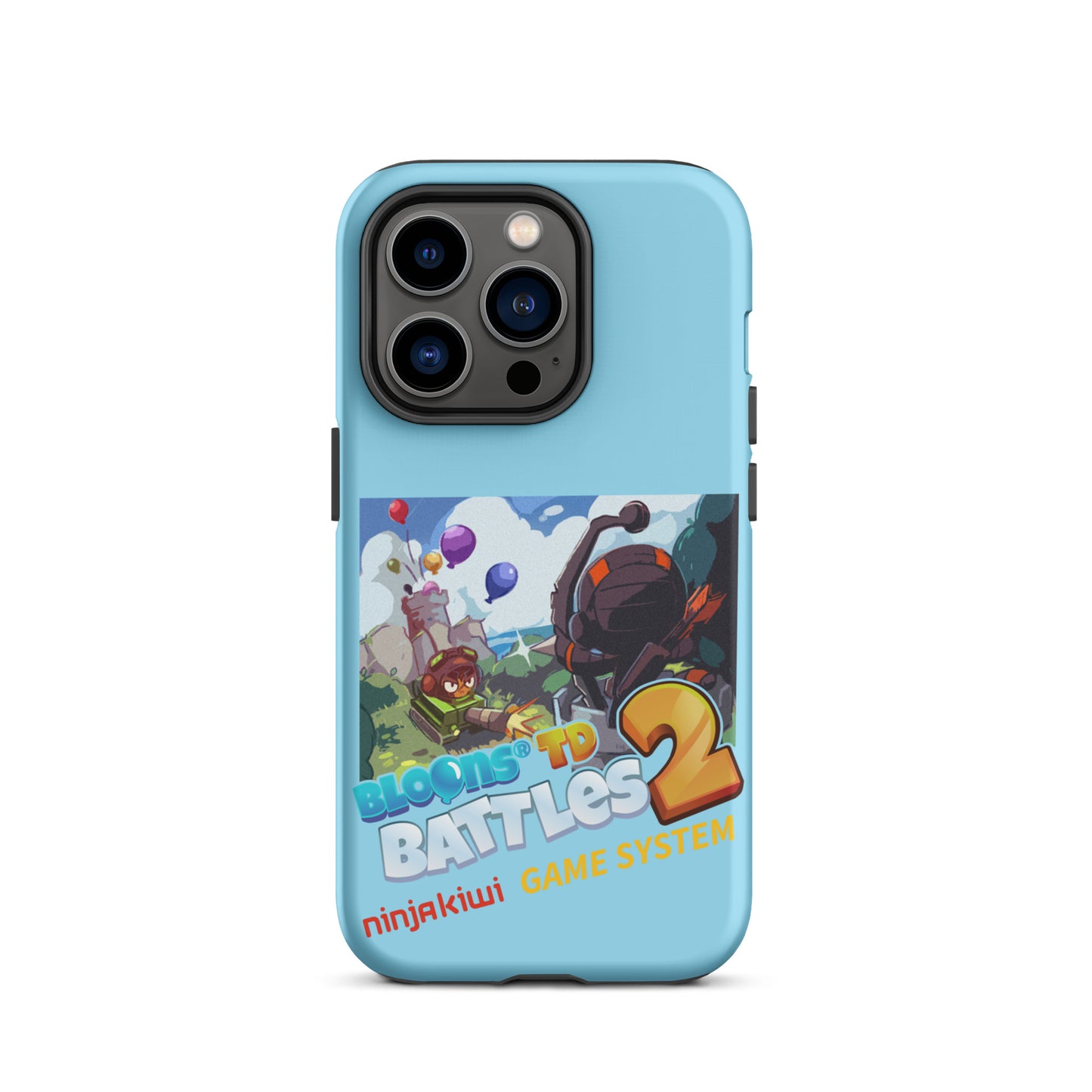 Battles 2 - Ninja Kiwi Game System iPhone® Case (Tough)