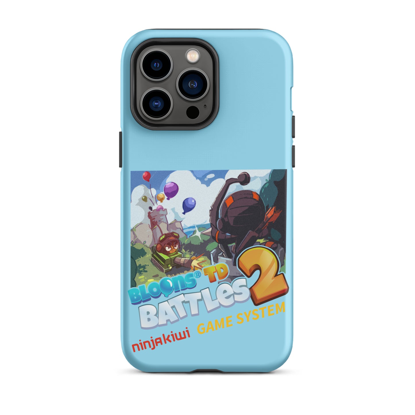 Battles 2 - Ninja Kiwi Game System iPhone® Case (Tough)