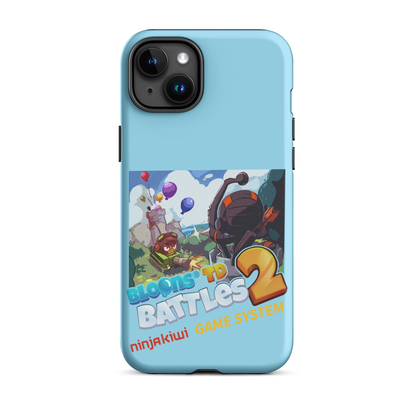 Battles 2 - Ninja Kiwi Game System iPhone® Case (Tough)