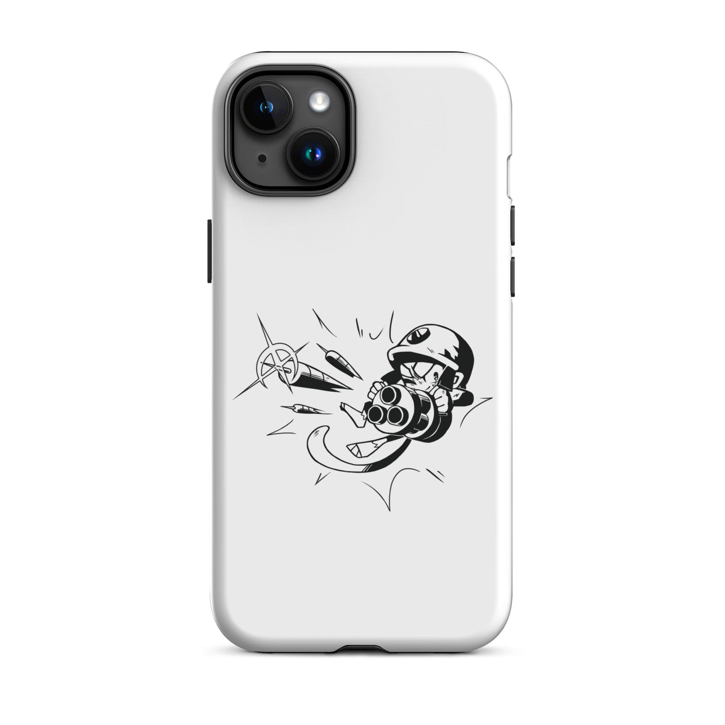 Comic Style Dartling iPhone Case (Tough)