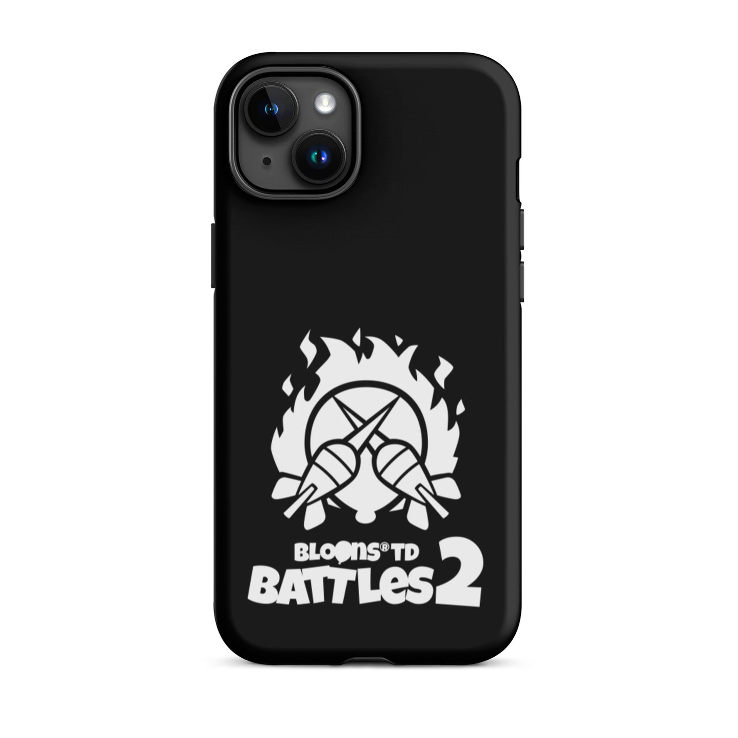 Battles 2 Dart Shield iPhone Case (Tough)