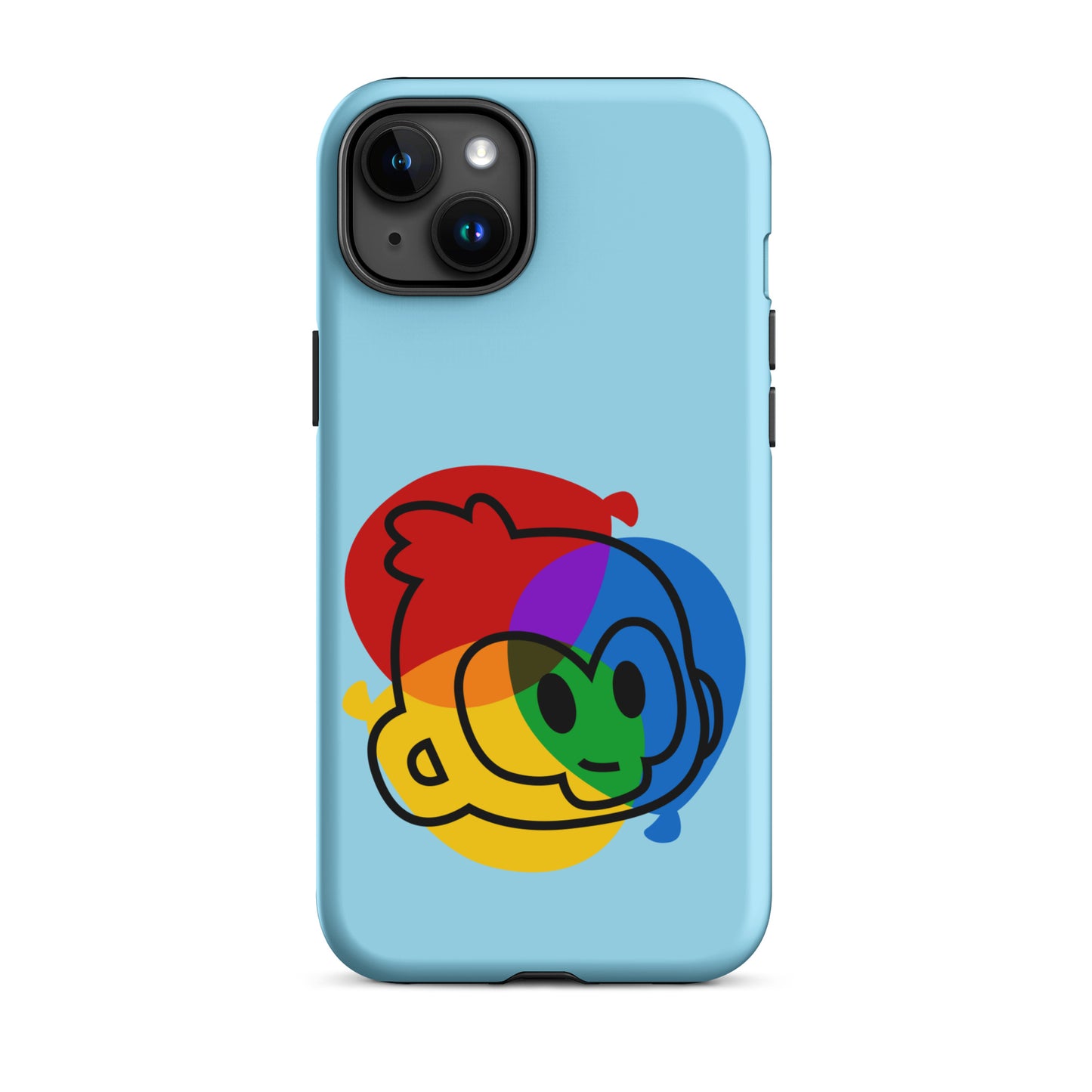 RGB Mind Bloon iPhone Case (Tough)