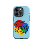 RGB Mind Bloon iPhone Case (Tough)