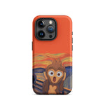 Screaming Monkey iPhone Case (Tough)