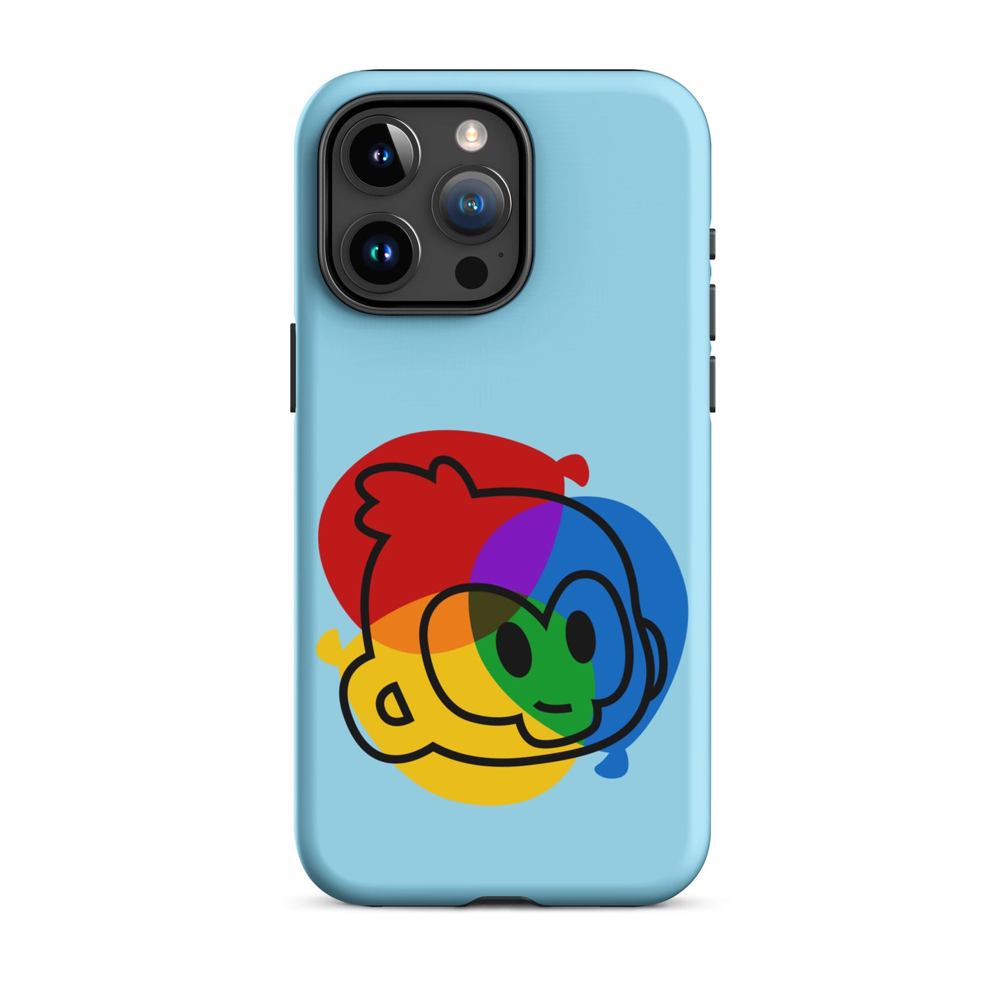 RGB Mind Bloon iPhone Case (Tough)