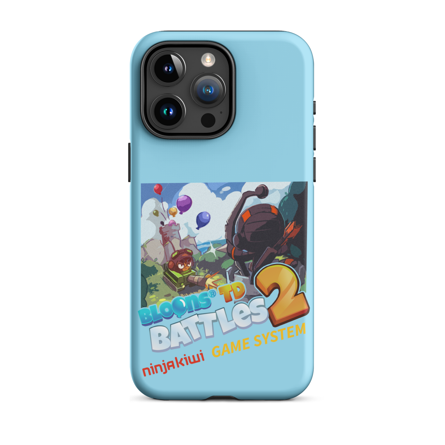 Battles 2 - Ninja Kiwi Game System iPhone® Case (Tough)