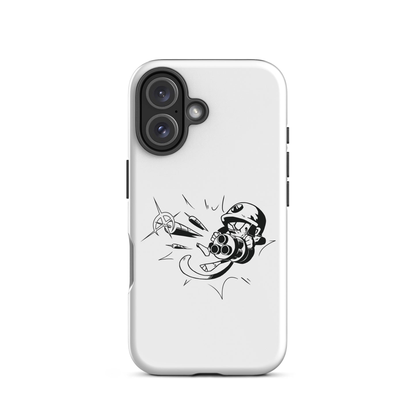 Comic Style Dartling iPhone Case (Tough)