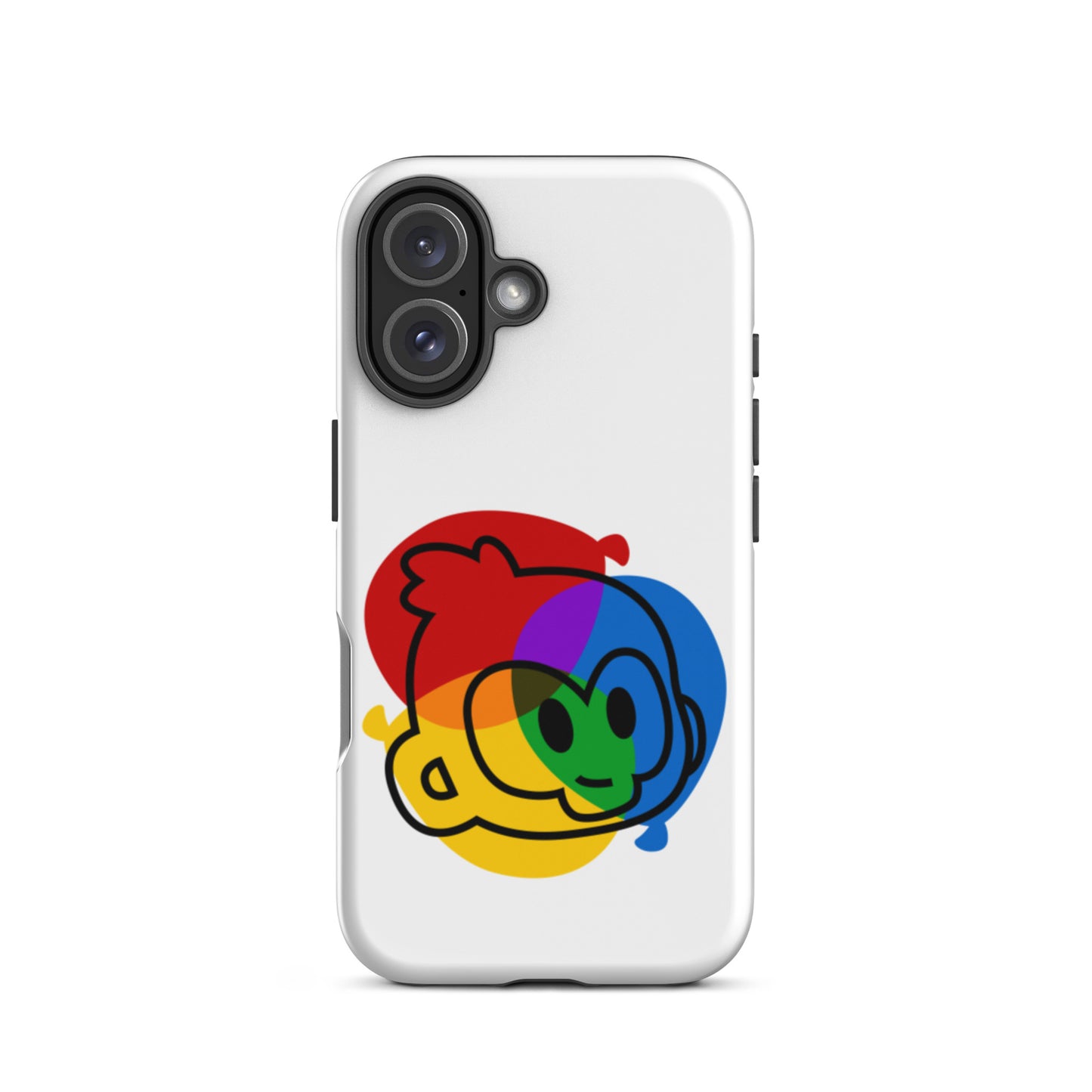 RGB Mind Bloon iPhone Case (Tough)