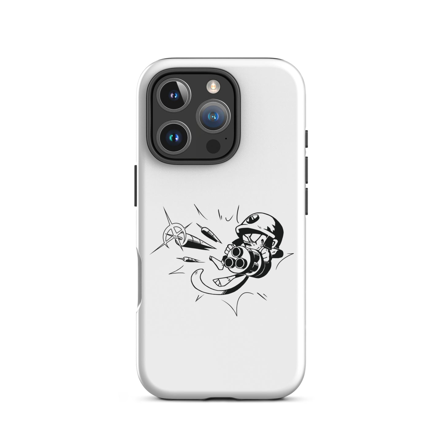 Comic Style Dartling iPhone Case (Tough)