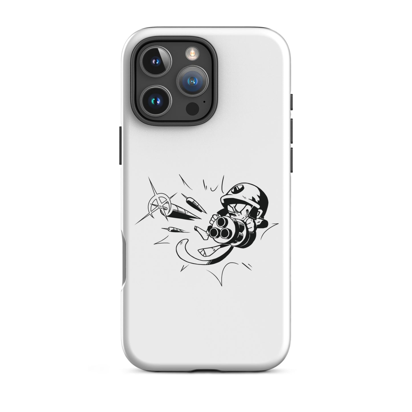 Comic Style Dartling iPhone Case (Tough)