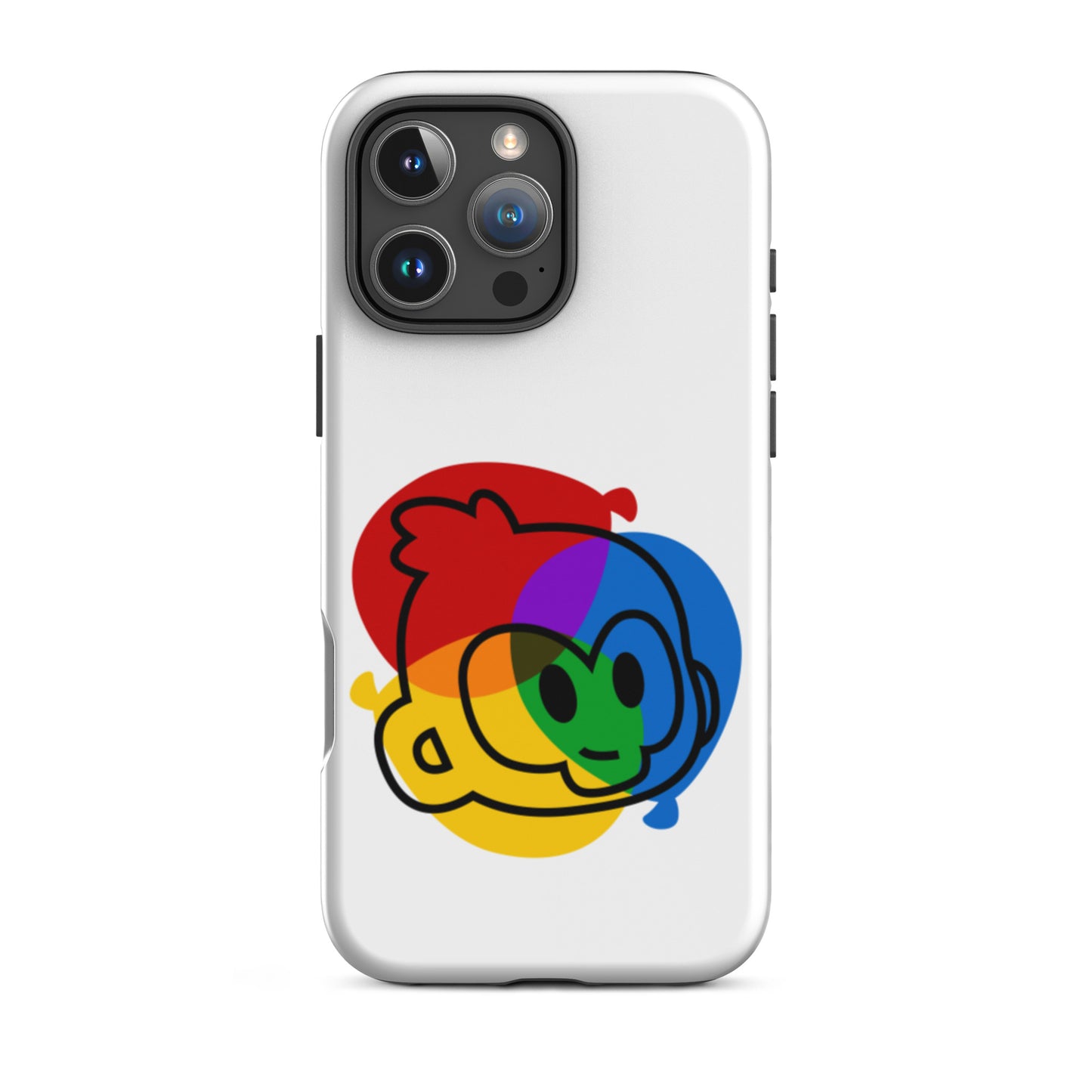 RGB Mind Bloon iPhone Case (Tough)